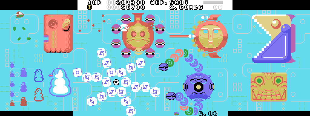 ファンタジーゾーン MSX GFX｜やぢおぅ / Yazioh