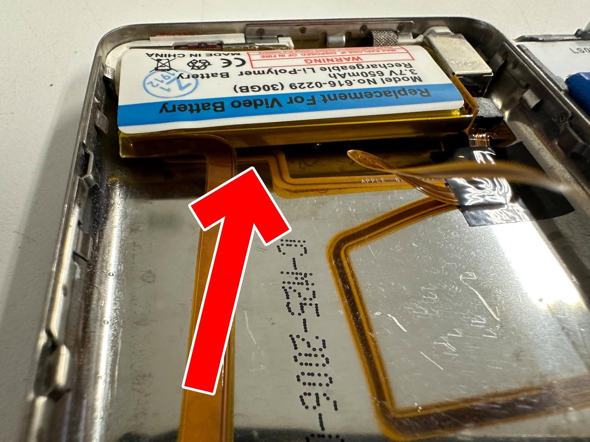 iPod第5世代のバッテリー交換を6578円で対応中！電源が入らない
