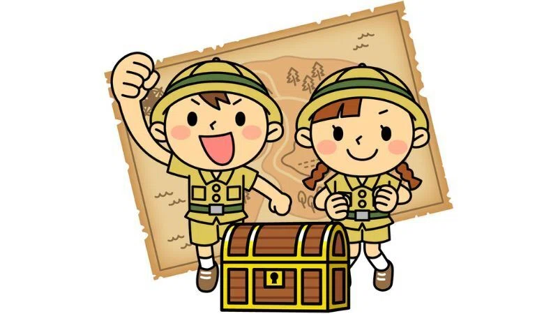 すぐに遊べる小学生向け「宝探しゲーム」のテンプレート|とと【親バカ・子育て研究室】