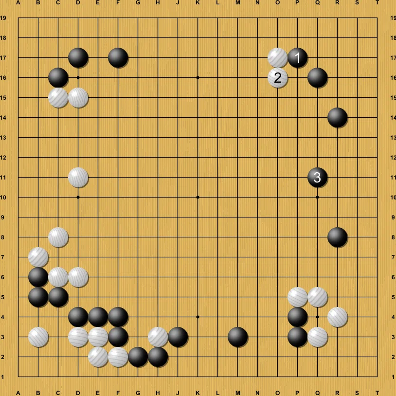 効率の悪い形へ導くテクニック【囲碁AI・絶芸に学ぶ次の一手046