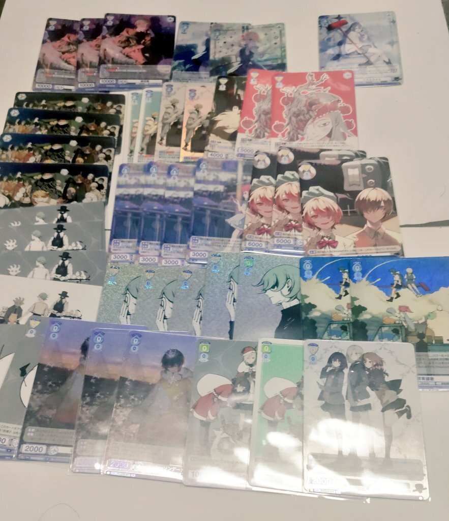 ZINGAIのBOX開封するよ、その2:ヴァイスシュバルツブラウ｜ピクト