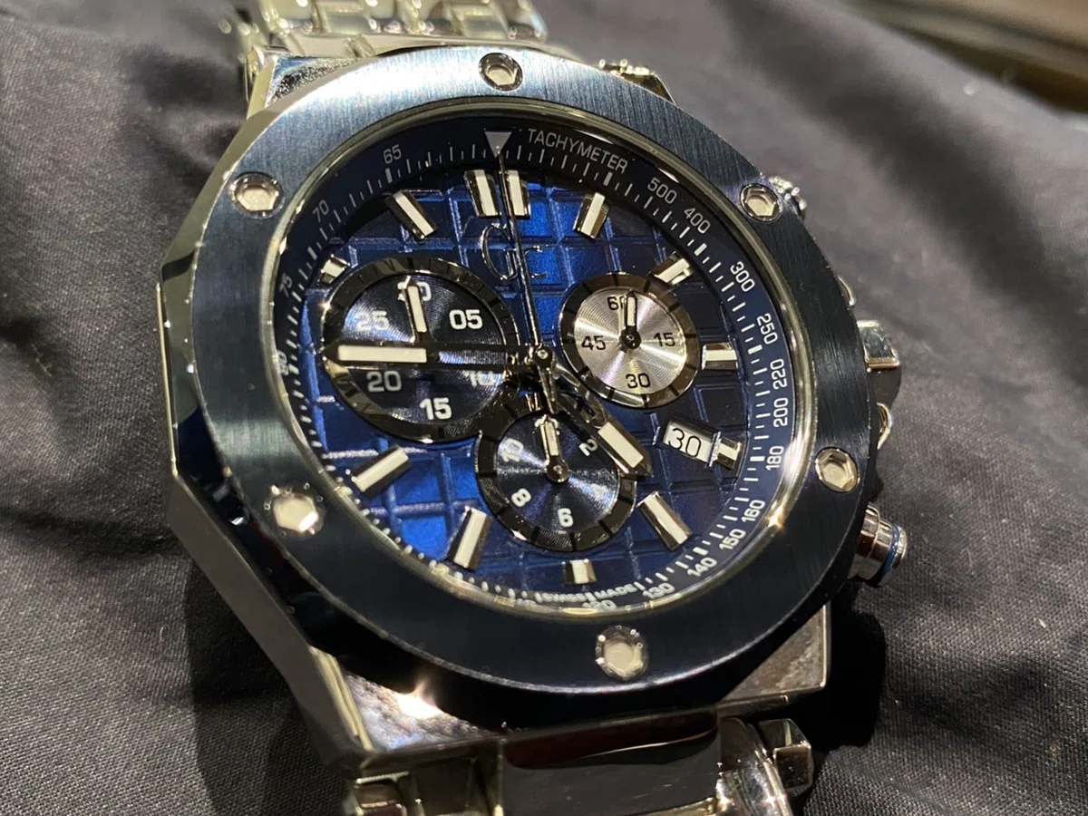 Gc クロノグラフ スポーツクラシック セラミック クォーツ 腕時計 電池 