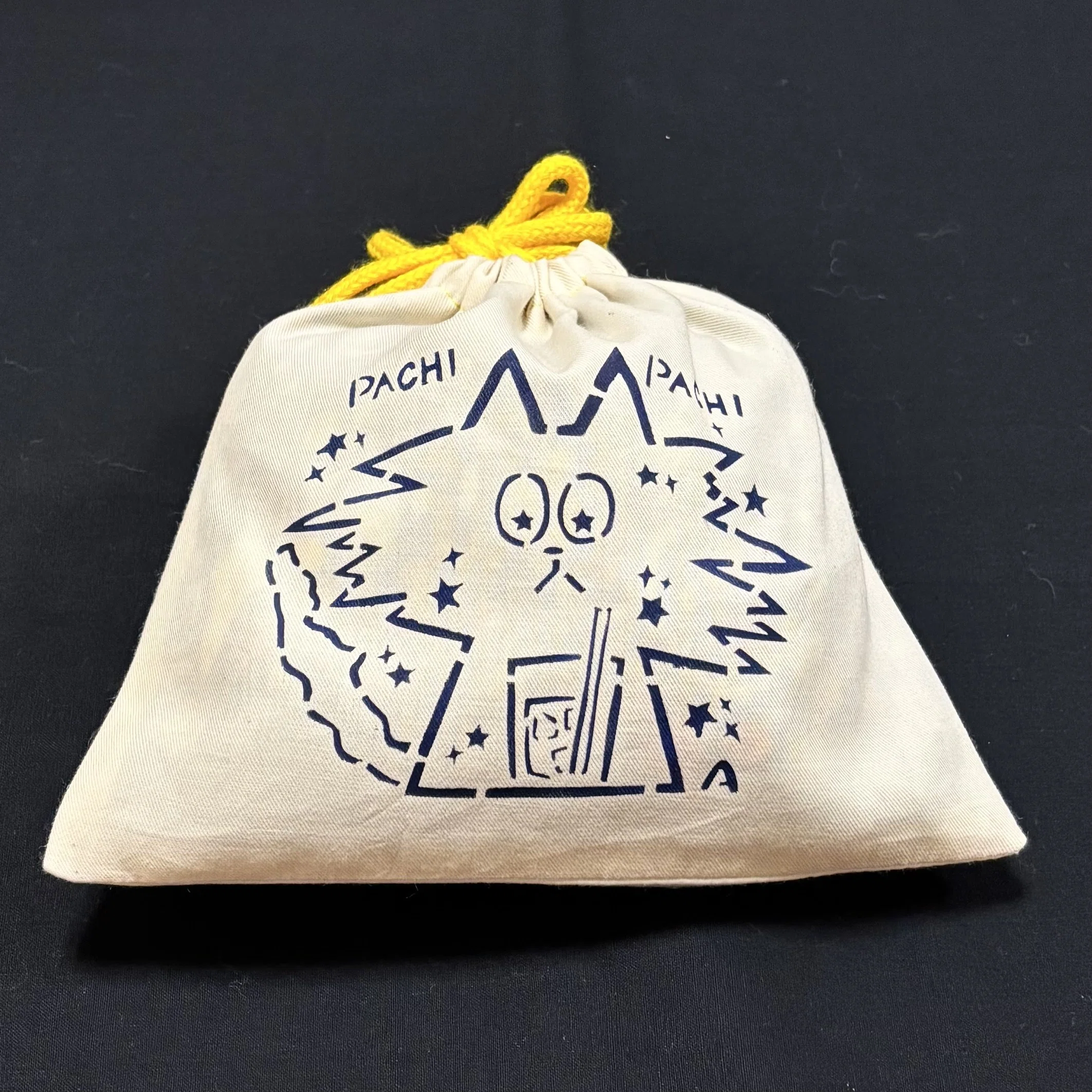 ステンシルして巾着を作る理由｜德永鮎子/しろねこ商店