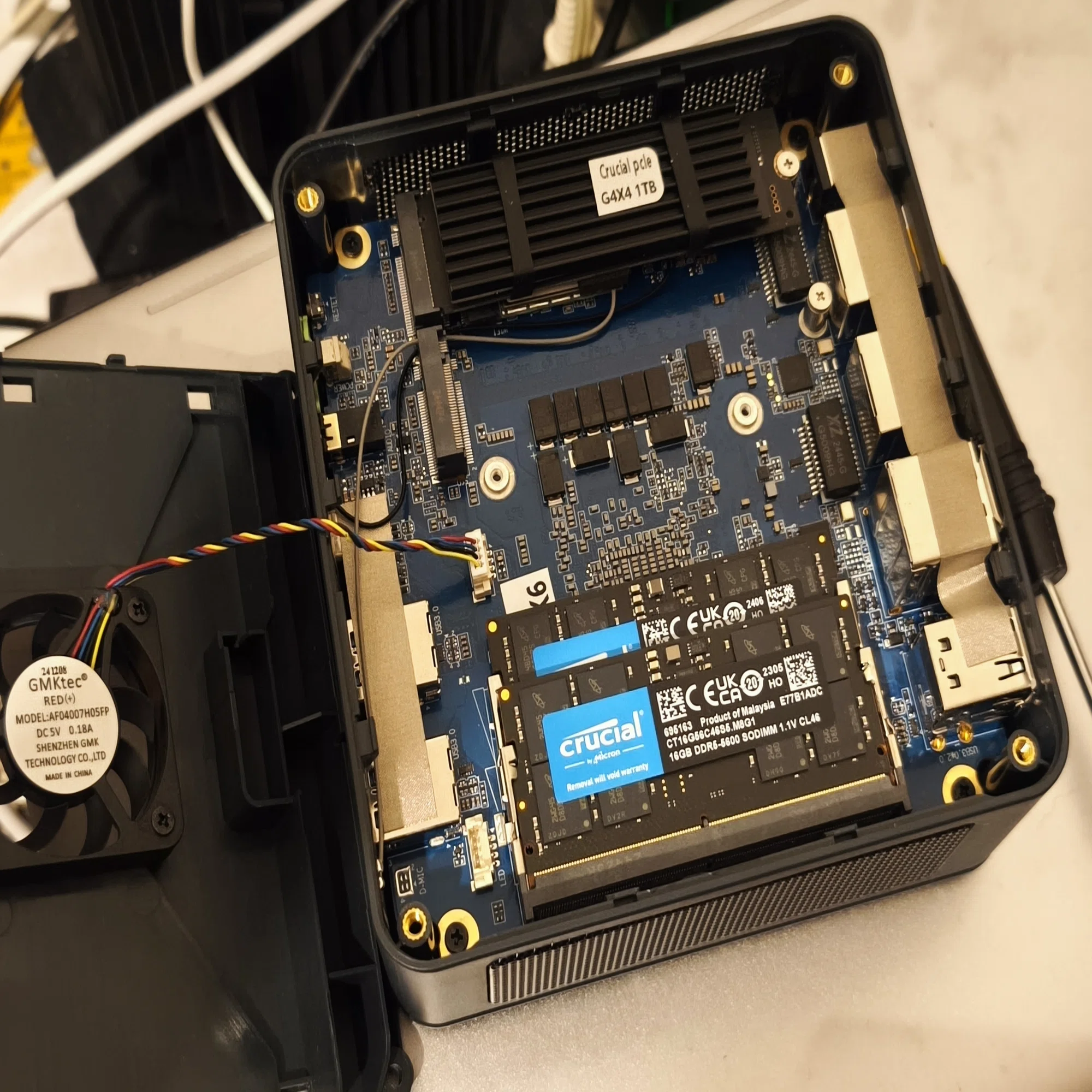 ミニPC(Nucbox K6)のメモリ増設(Quad-Channel化)による内蔵GPU高性能化 