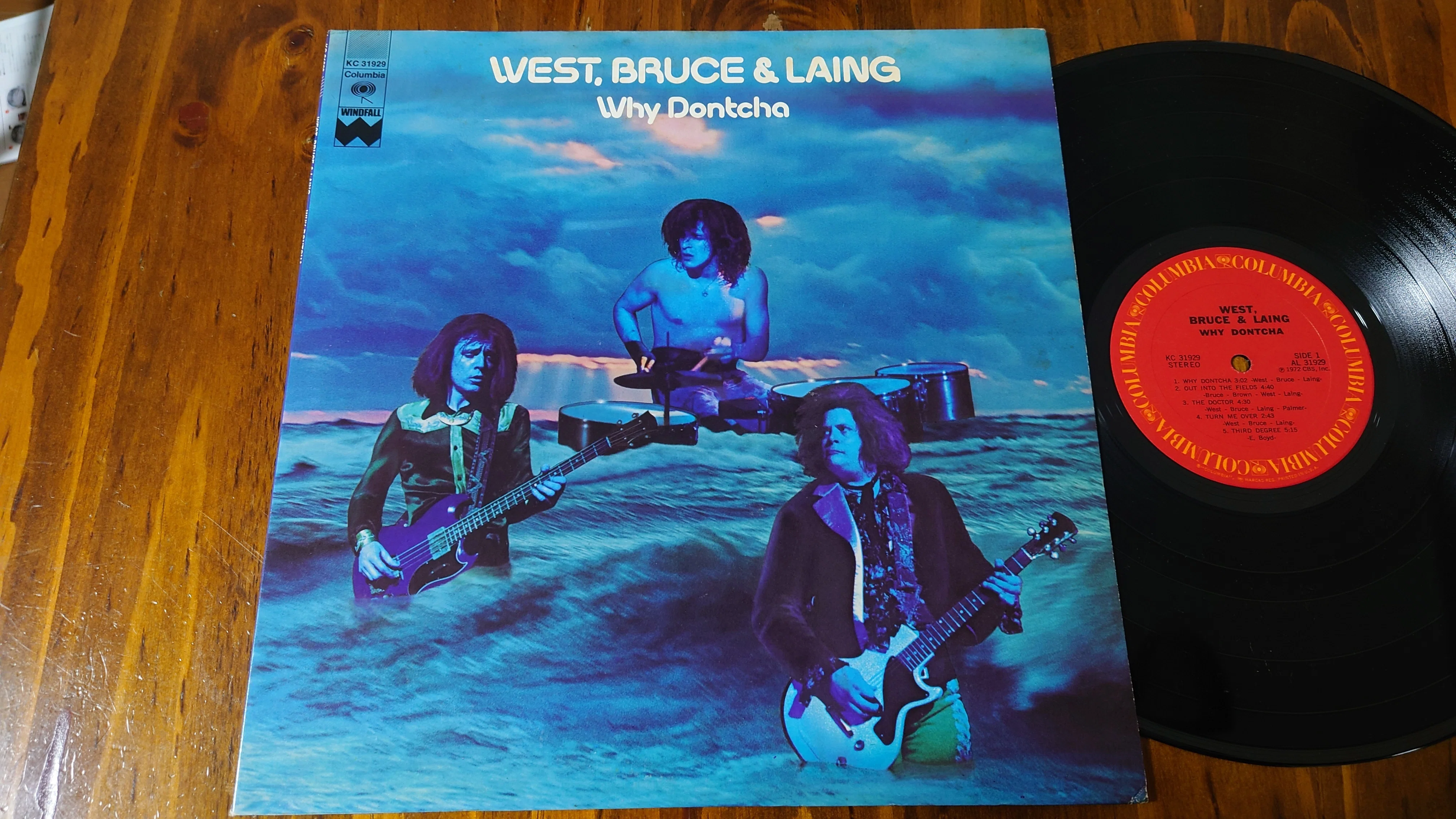 7インチ盤専門店雑記876「West, Bruce & Laing」｜タカヤマ 元ginger