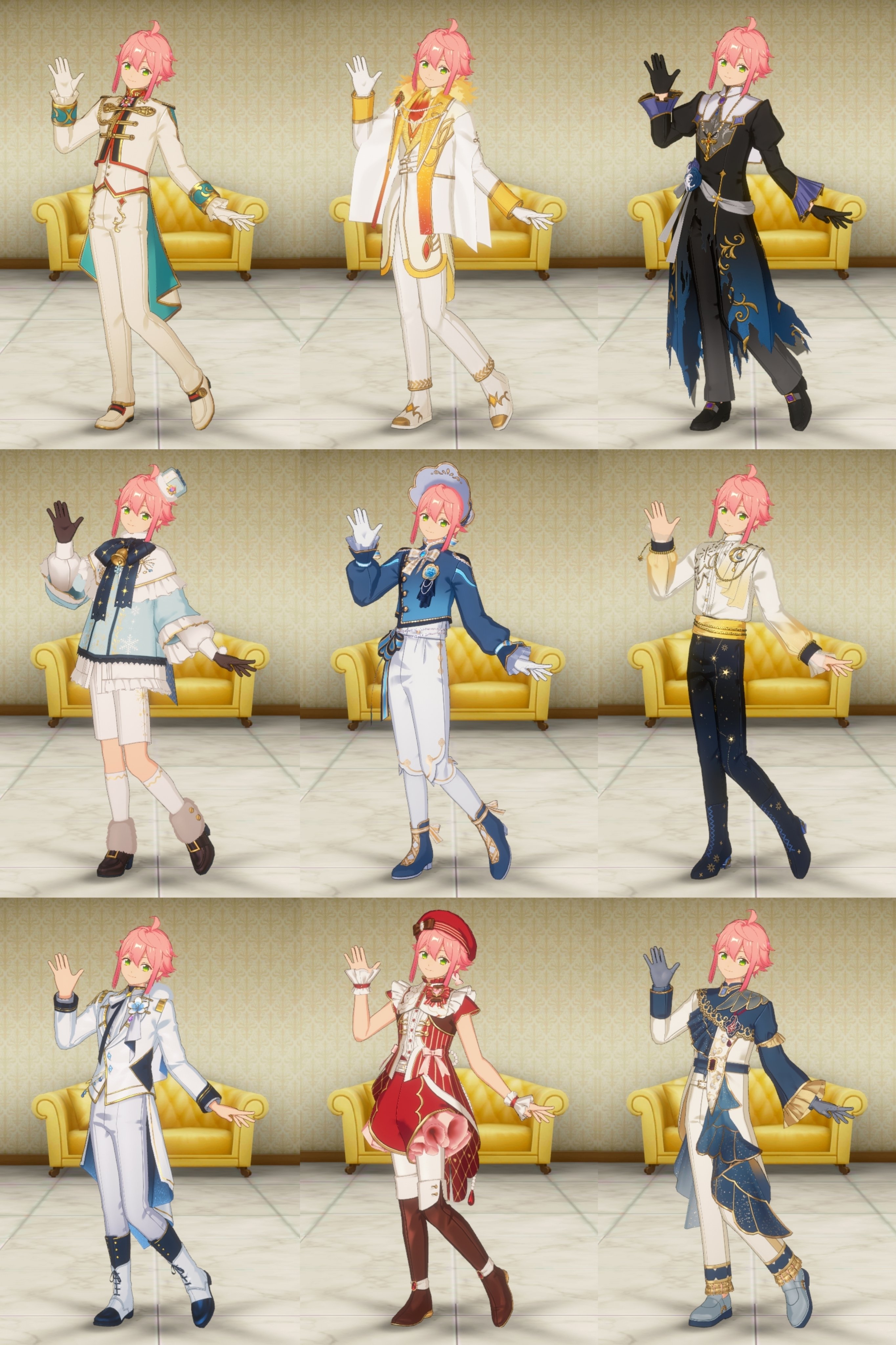 あんスタ 所持MV衣装 3Dモデル｜ｷﾓ·ﾓﾀ