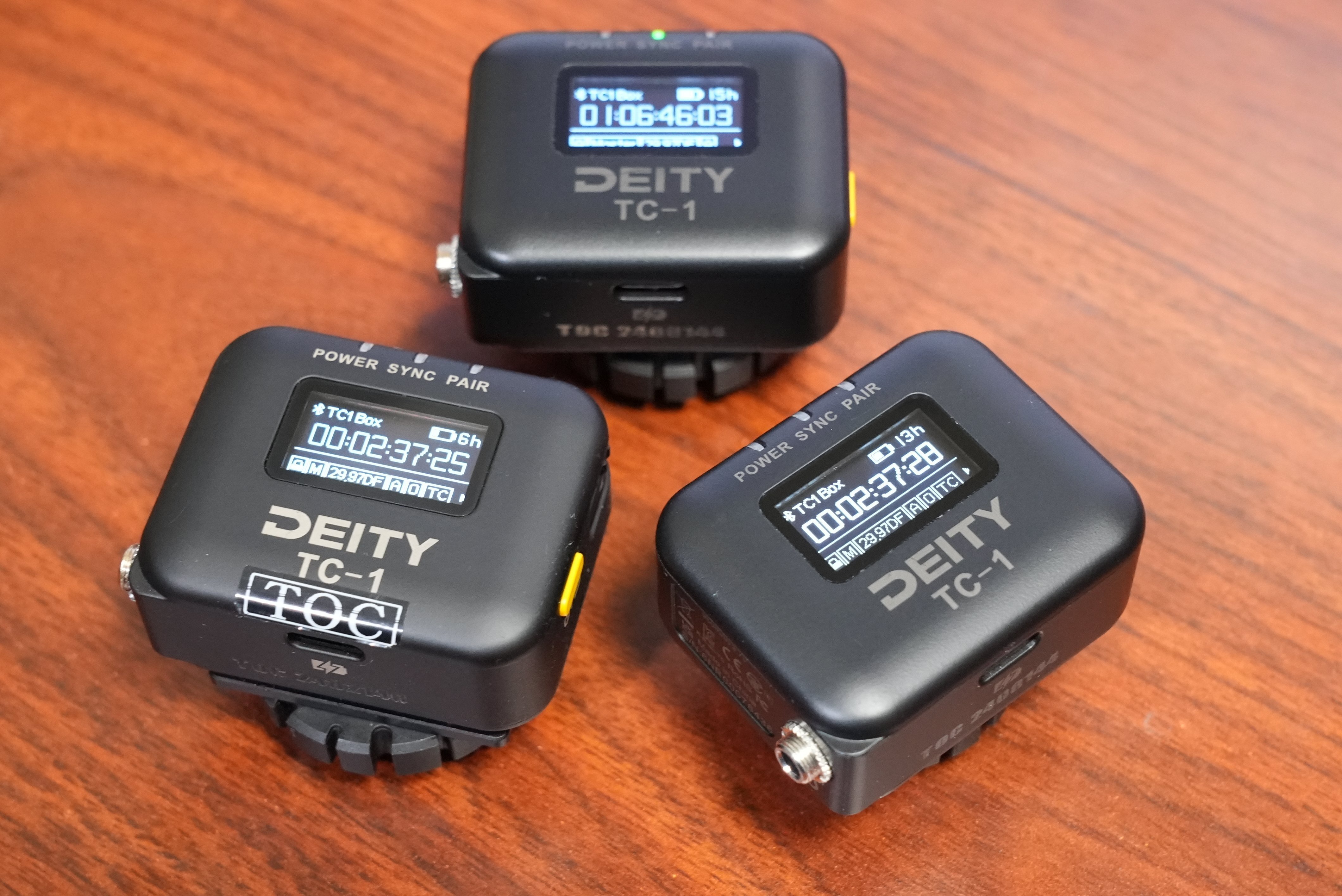 ワイヤレスでタイムコードを同期する機材「DEITY TC-1」を試して ワイヤレスでタイムコードを同期する機材「DEITY TC-1」を試して