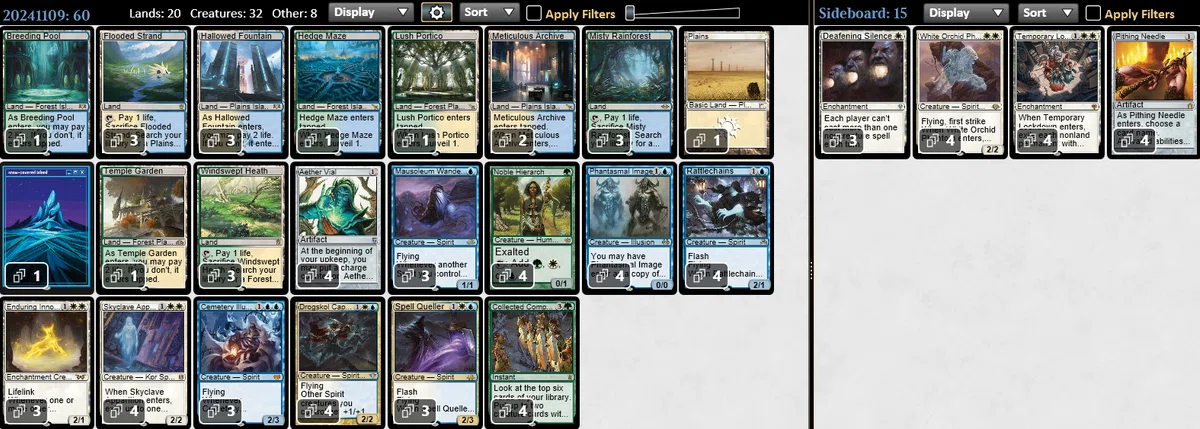 MTG　引退まとめ売り②　モダン　スピリット スピリット（モダン）、2025年末年始メモ｜GhostTempura