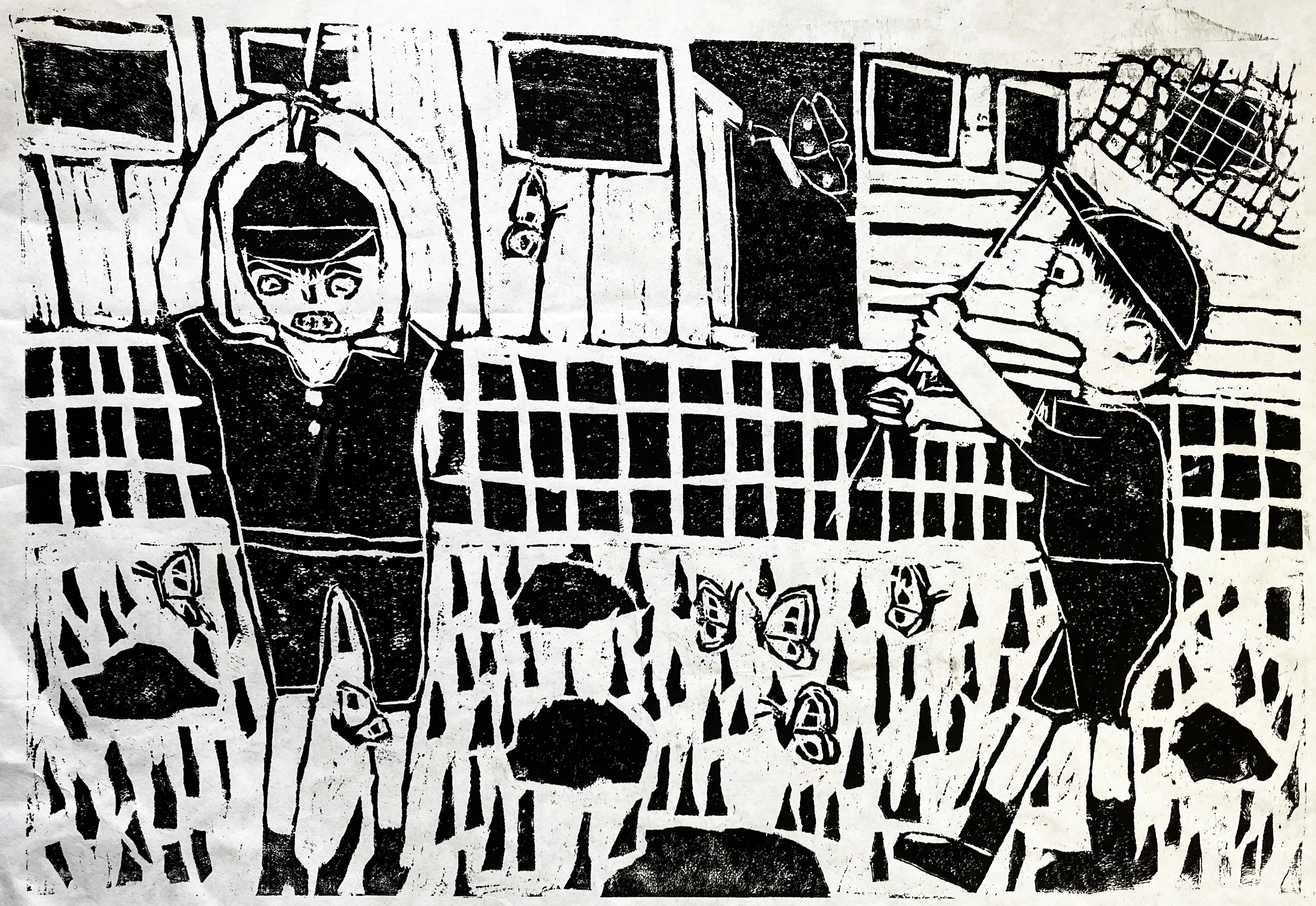 小さい頃描いた絵がでてきたよー 【その3】｜鹿角時計
