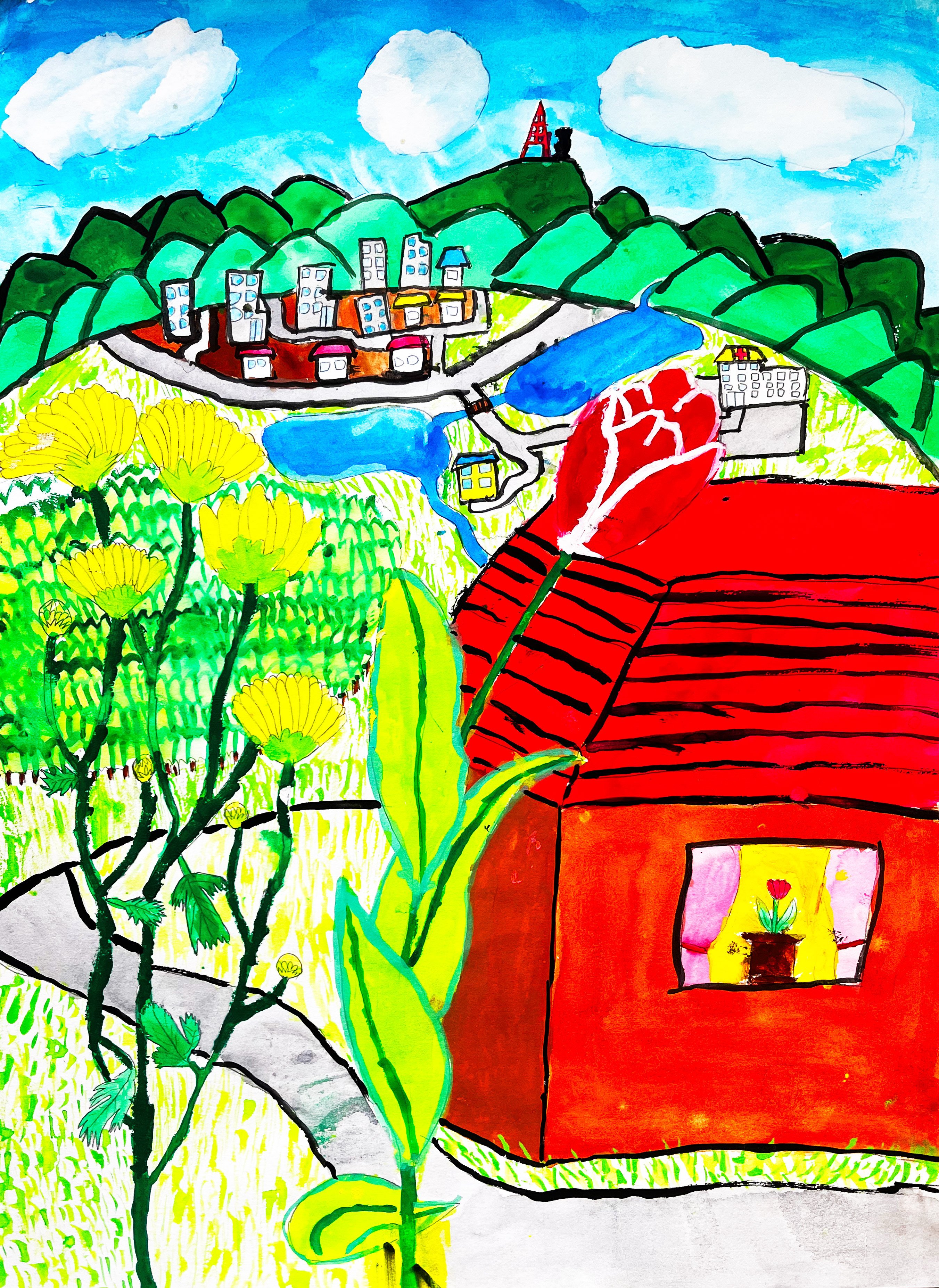 小さい頃描いた絵がでてきたよー 【その3】｜鹿角時計