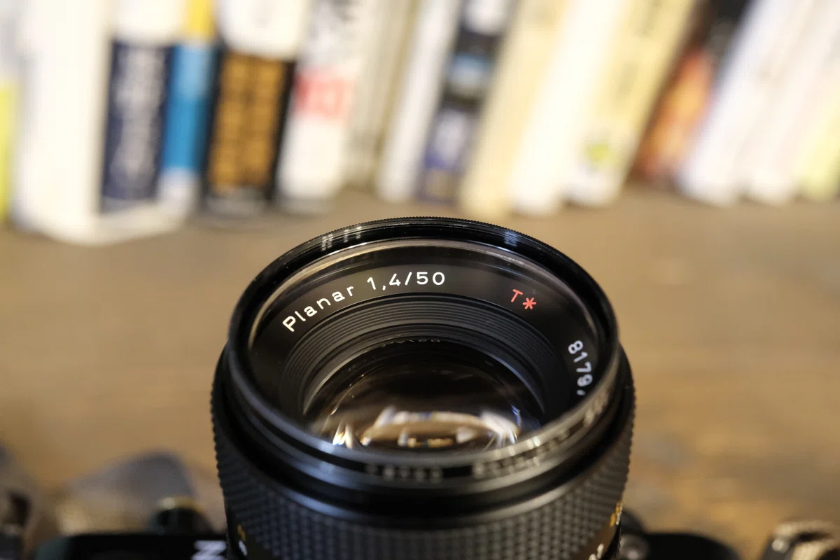 難有品》CONTAX Planar T*50mm F1.4 AE 神オールドレンズ】「CONTAX