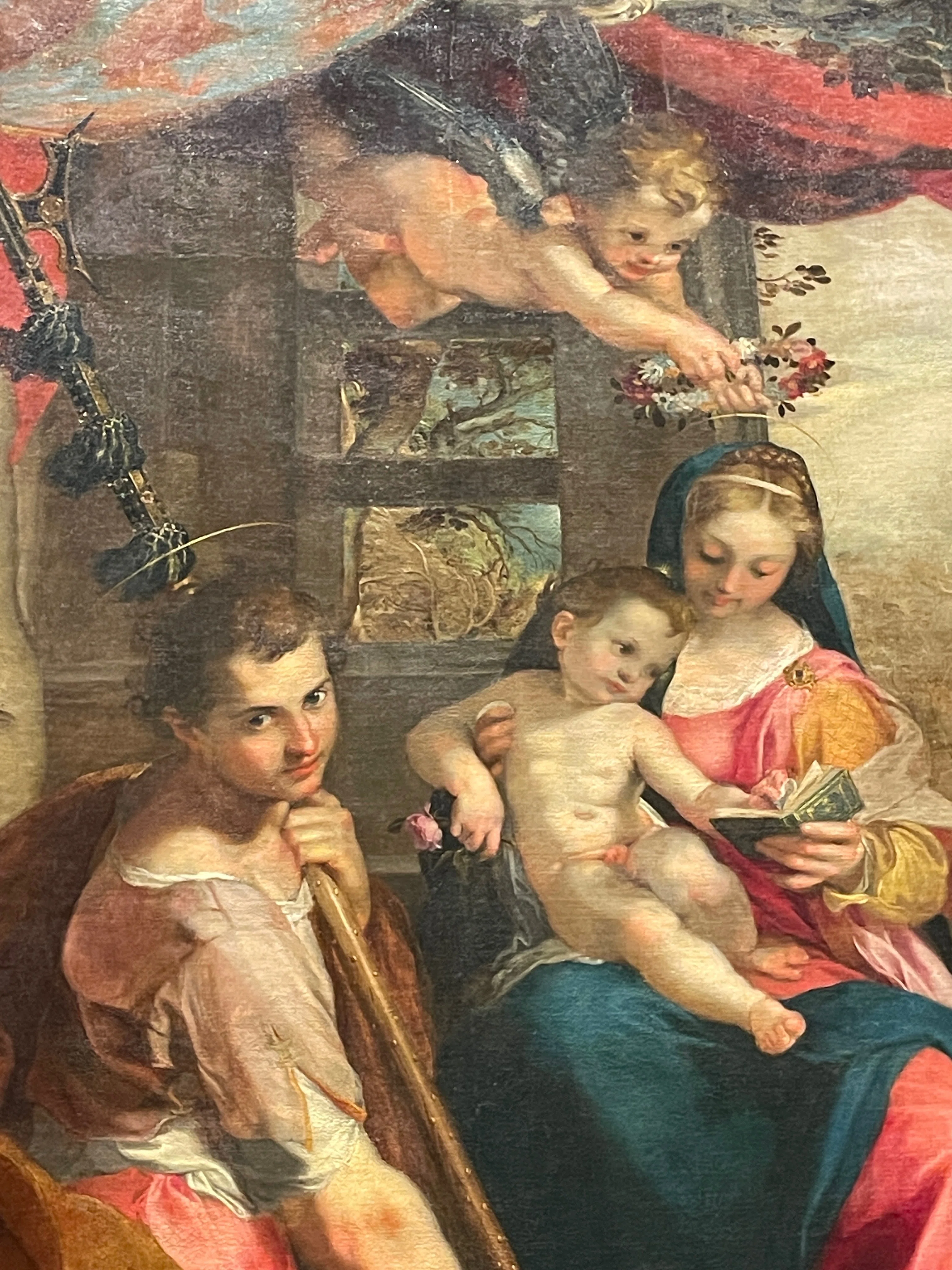 フェデリーコ・バロッチ（Federico Barocci）作の『聖シモンの聖母