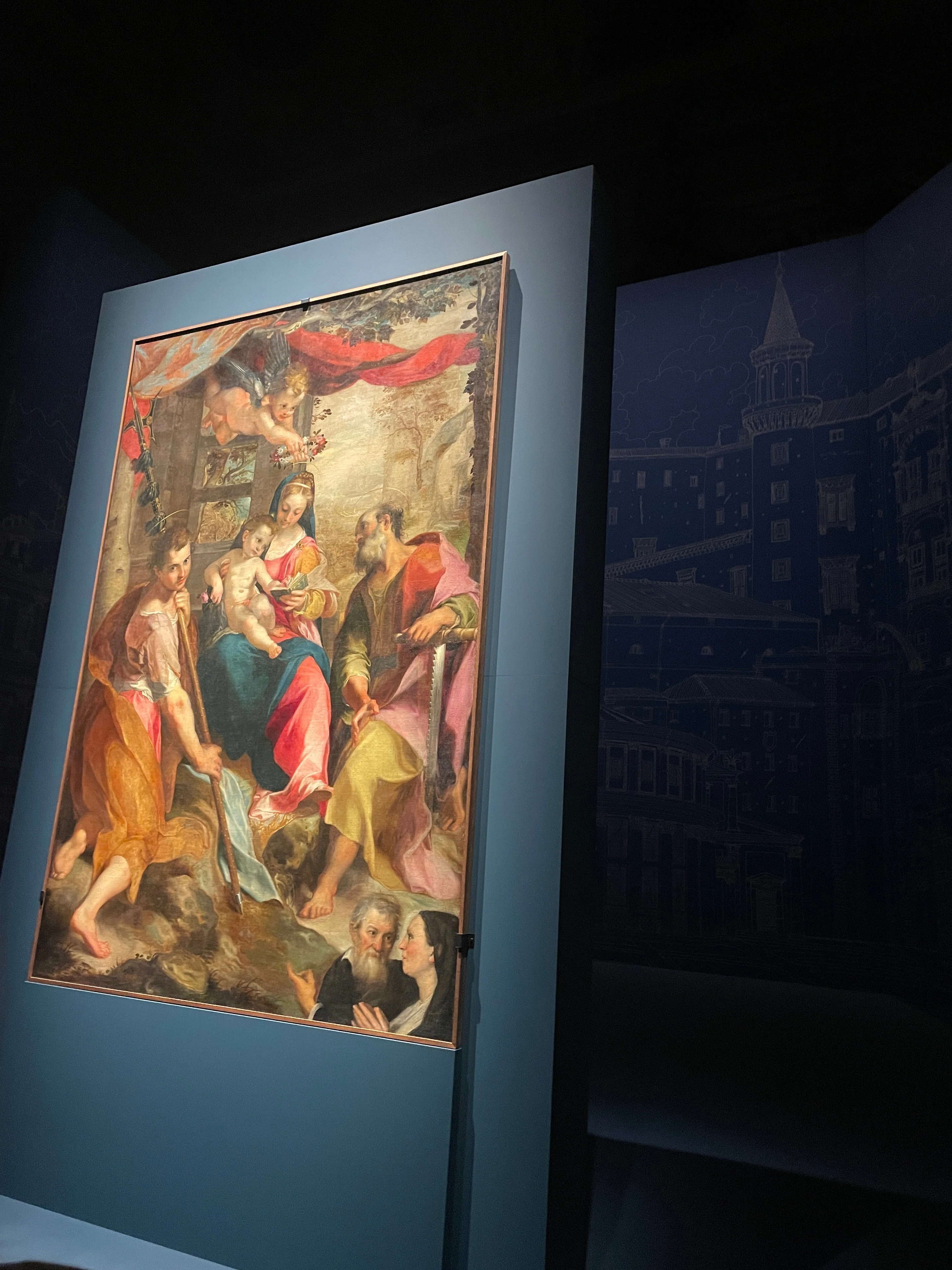 フェデリーコ・バロッチ（Federico Barocci）作の『聖シモンの聖母