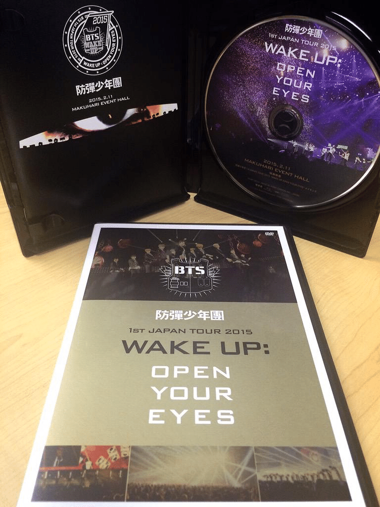 BTS2015[防弾少年団 1st JAPAN TOUR 2015 WAKE UP:OPEN YOUR EYES