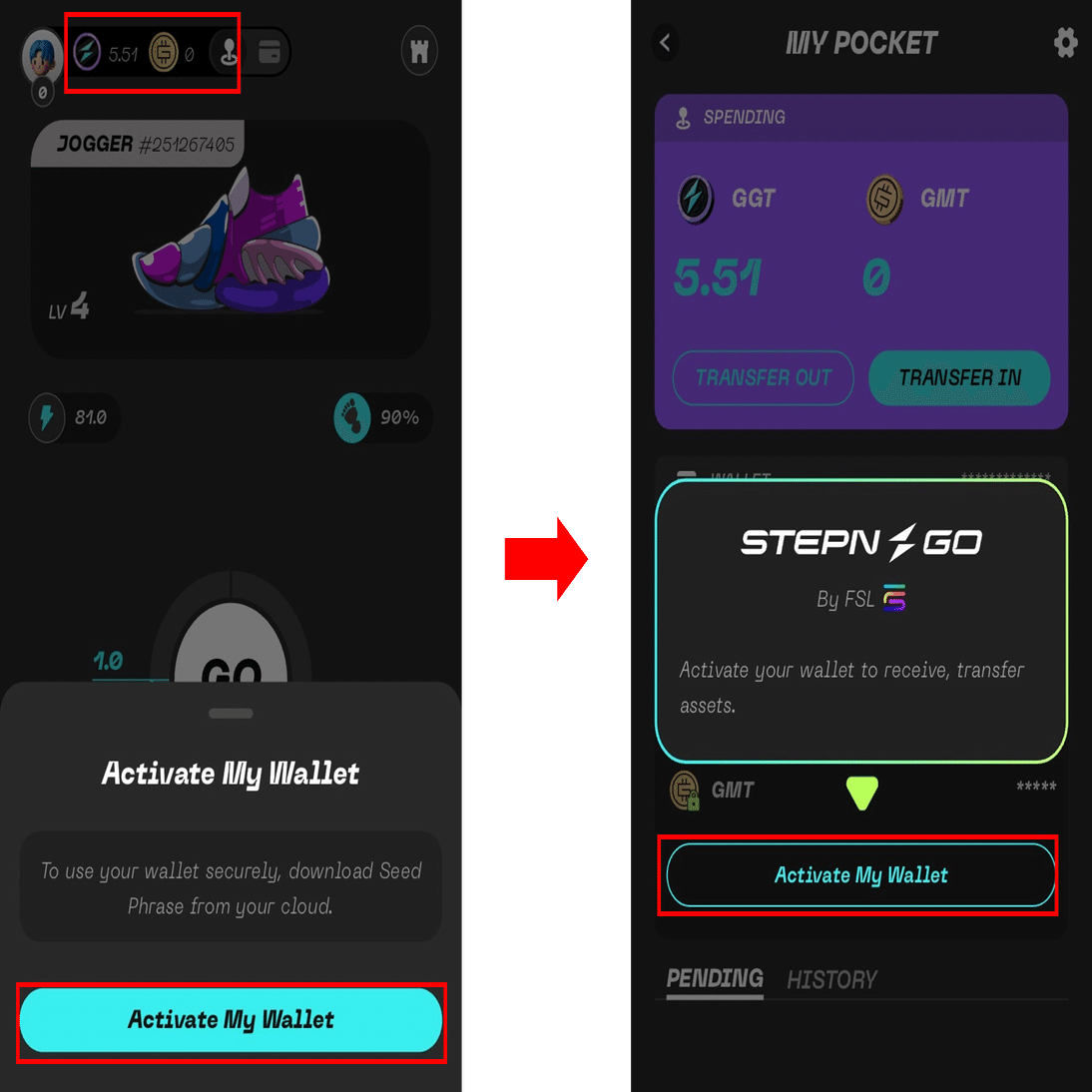 STEPNGO】GGTを日本円へ出金する手順を解説｜バベ（cryptBBQ）