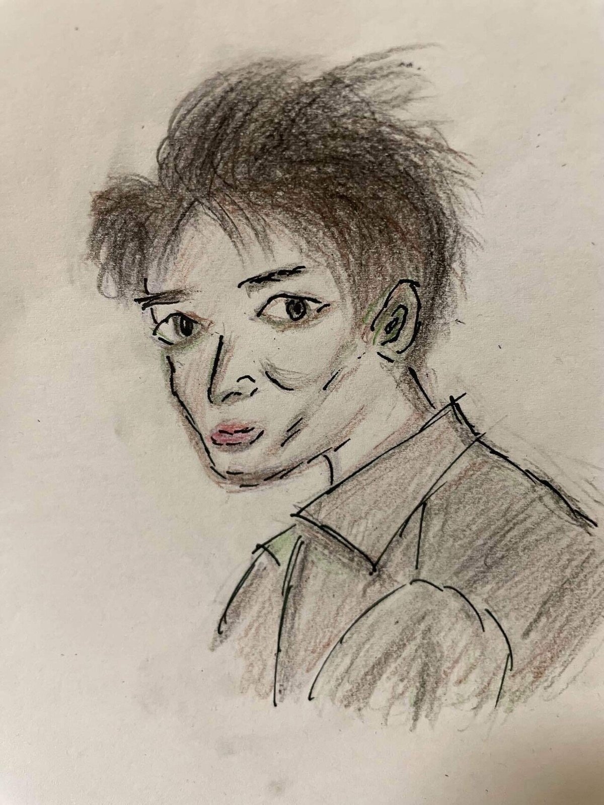 制服姿OL 素人トイレ露出