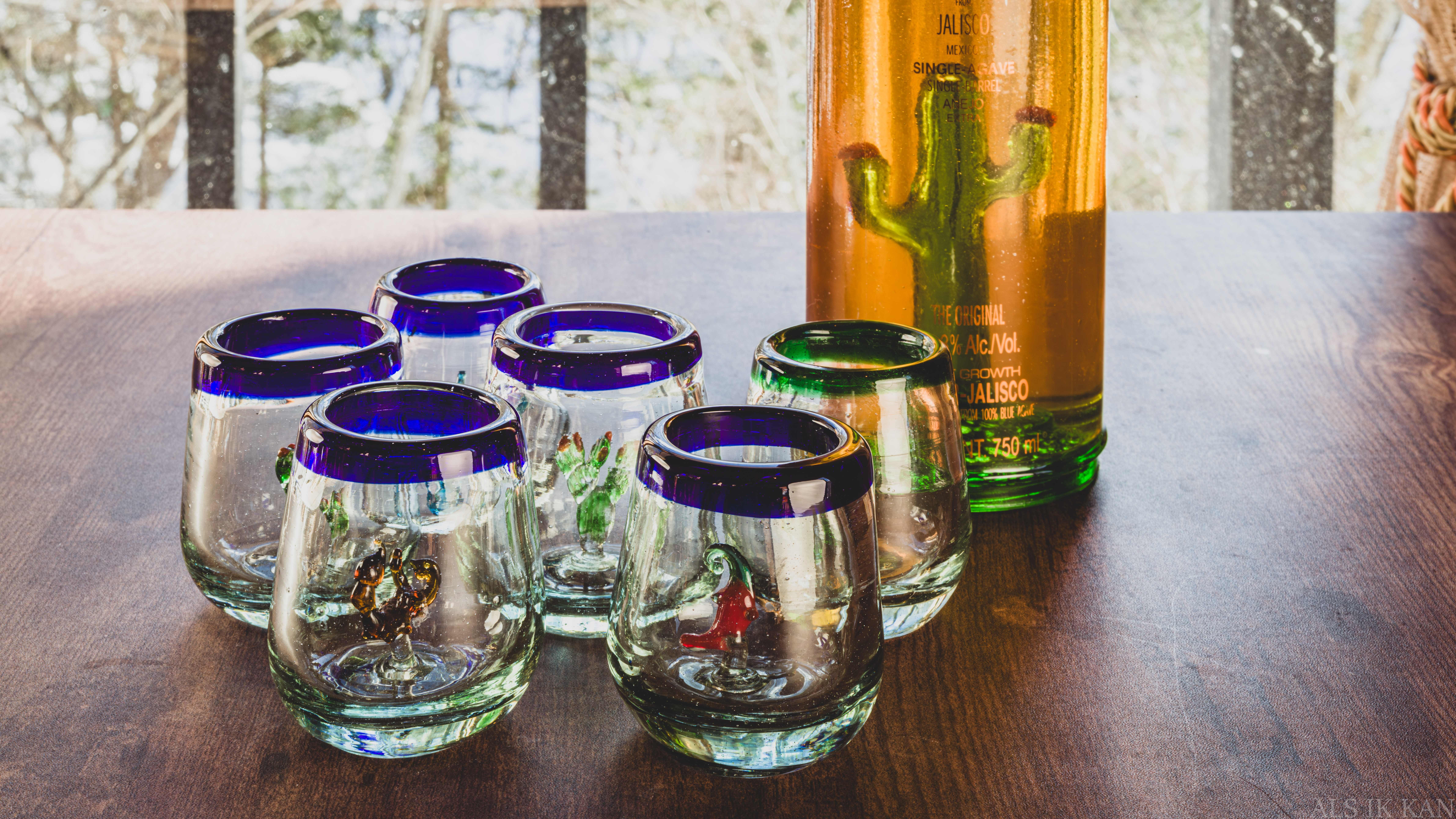 グラス30個セット‼️切子22個 ショットグラス6個 おちょこ2個 江戸