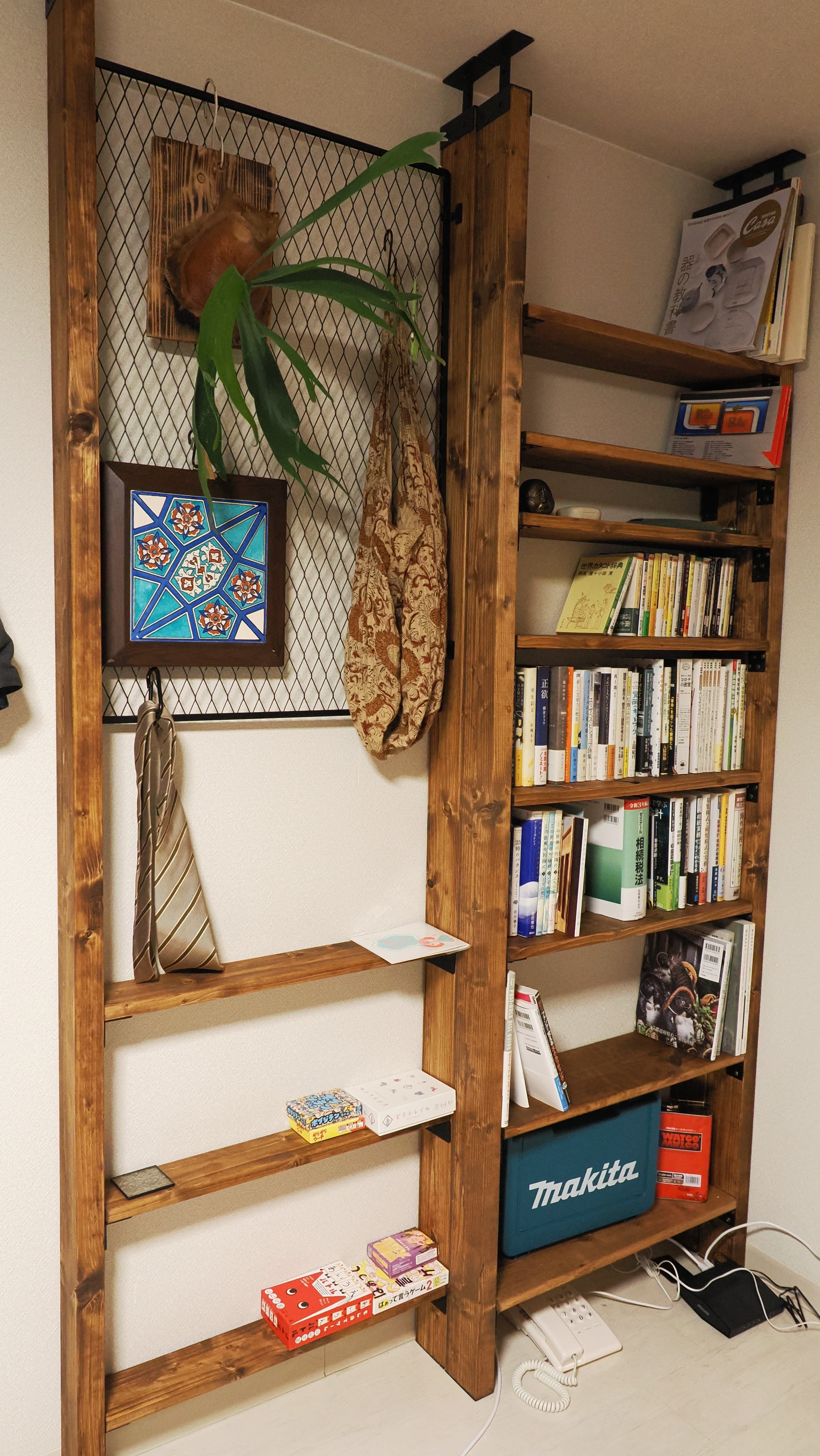 DIY】自分だけの本棚の作り方｜sigefuzi