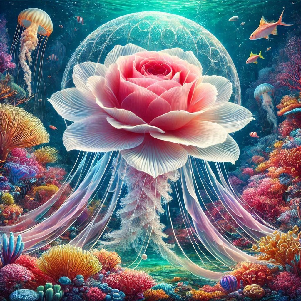 薔薇クラゲ｜俵屋年彦