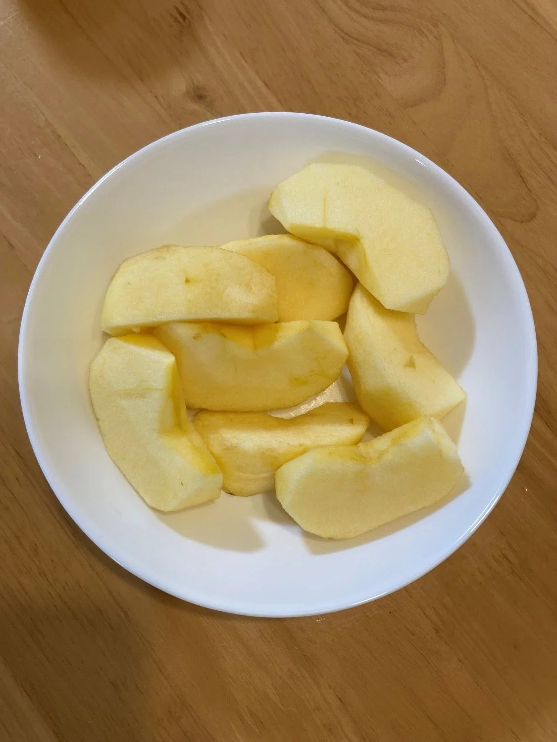 料理下手が剥いたりんご