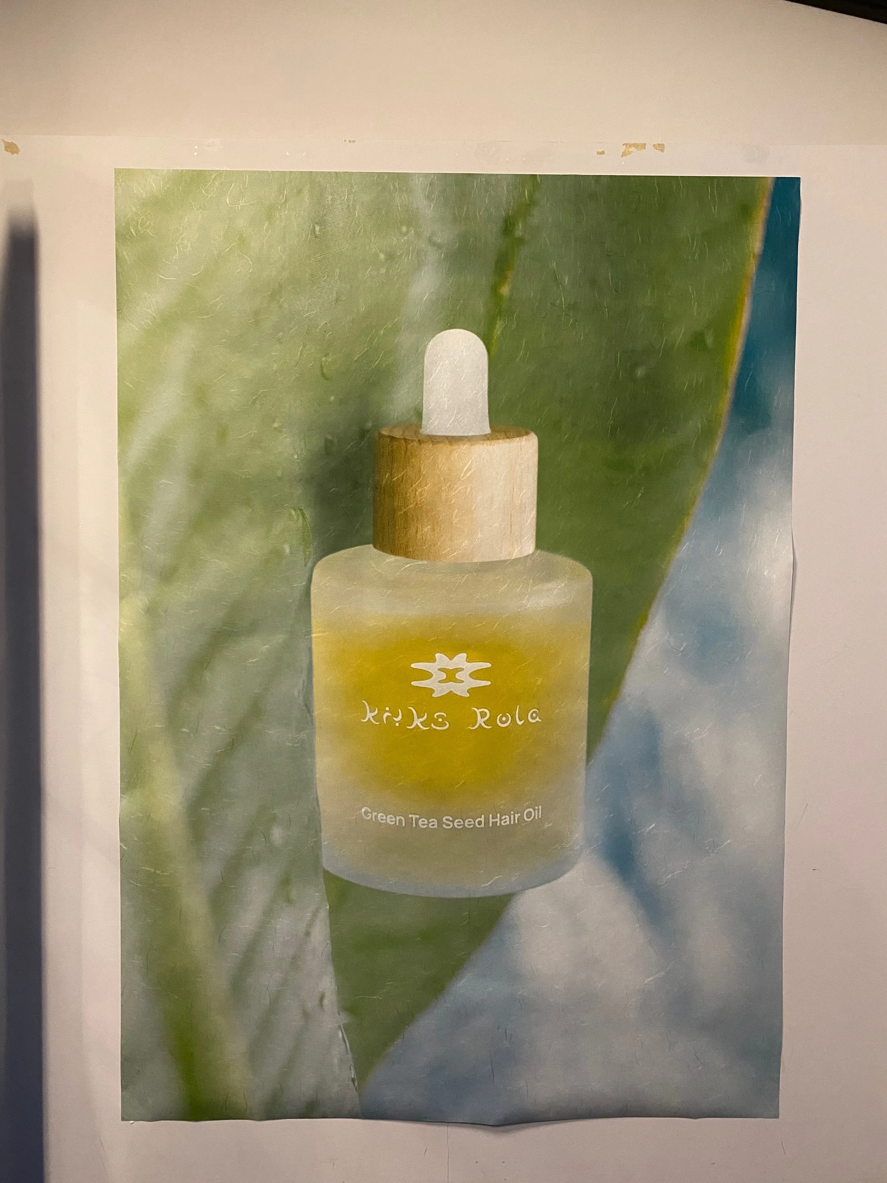 VoCHA〜お茶コスメ〜 #008 kiiks Green Tea Seed Hair Oil｜Emiko Izawa