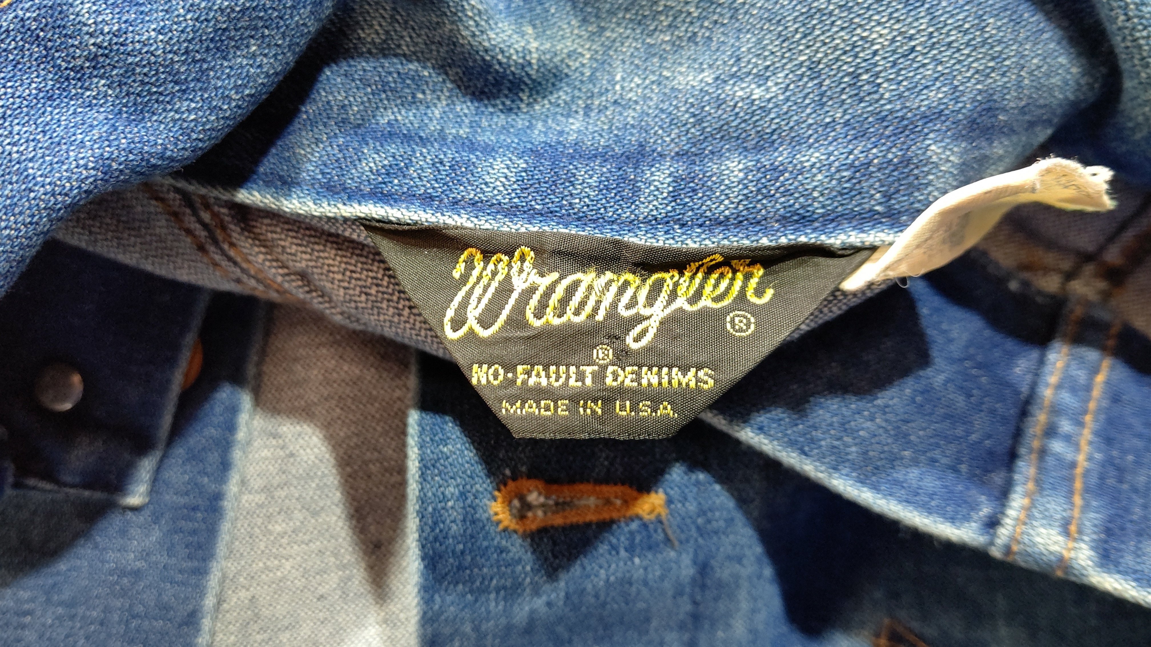 🐎Wranglerの136MJ👖Gジャンをレスキューした💖 黒三角タグ 🐎Wranglerの136MJ👖Gジャンをレスキューした💖 黒三角タグ