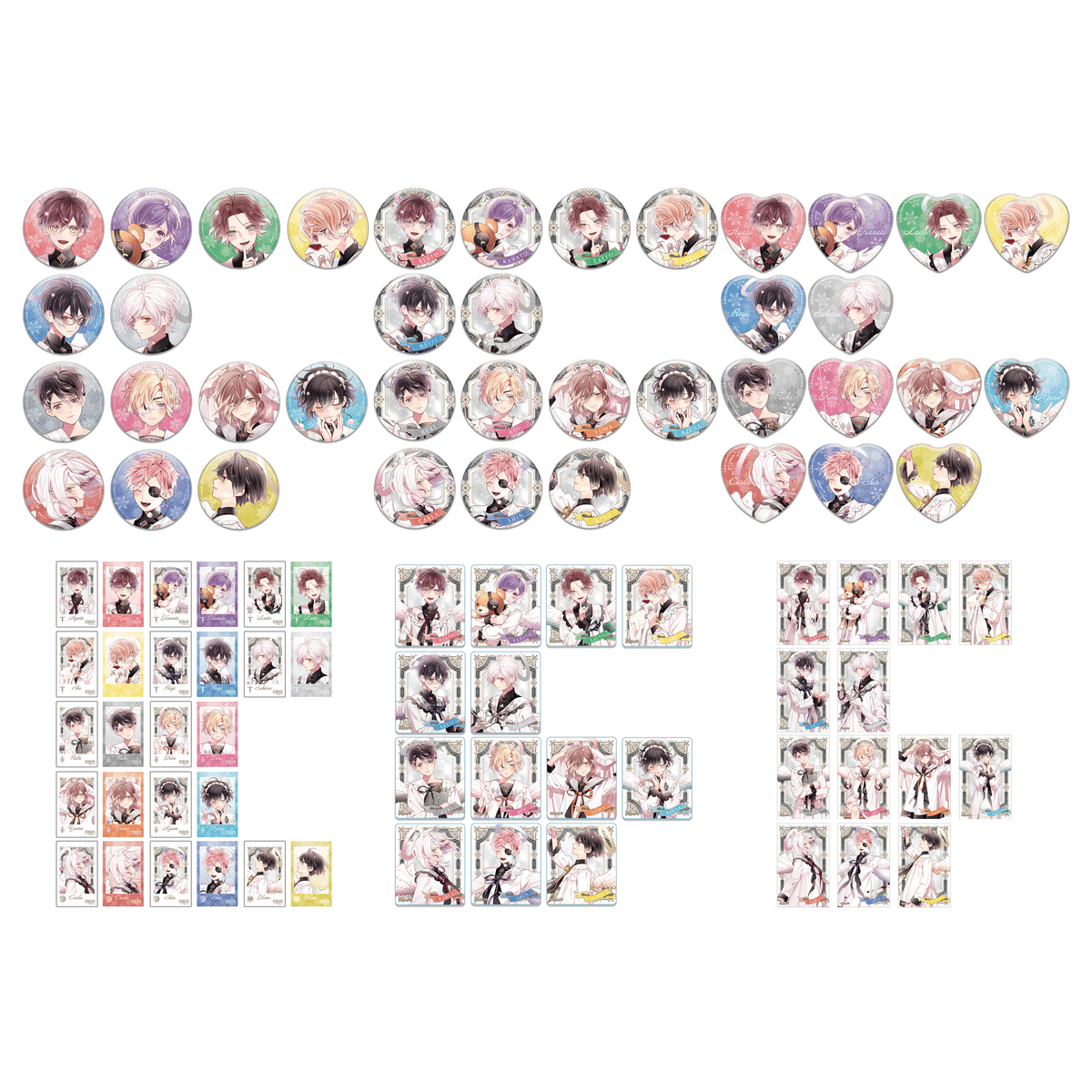 DIABOLIK LOVERS MILLENNIUM ANGEL ビッグ缶バッジ | 乙女向け