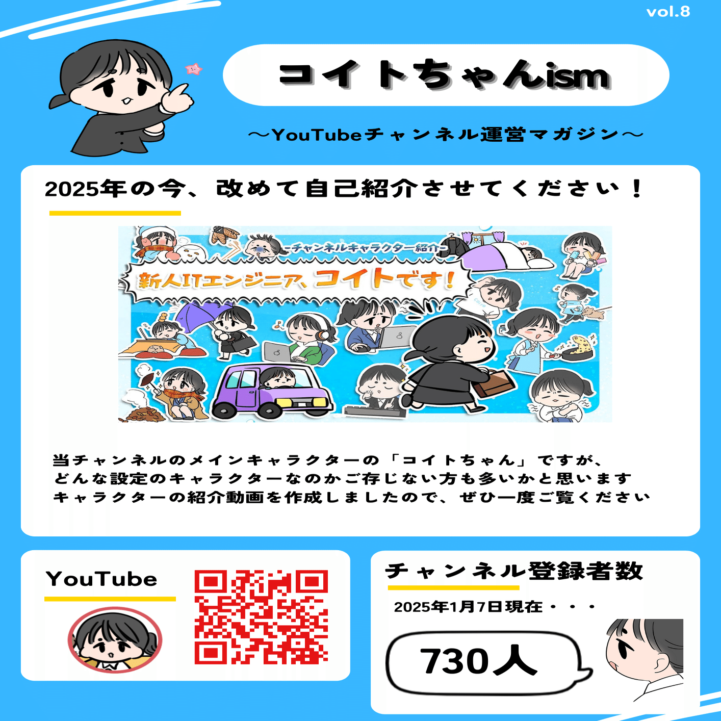 YouTubeチャンネル運営マガジン（コイトちゃんism 2025年1月号）｜株式