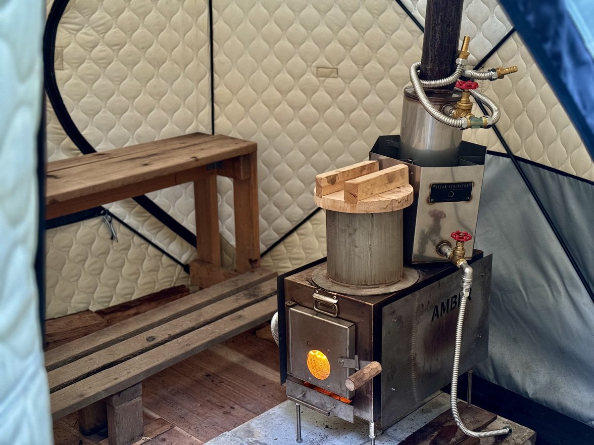 Madsaunist製スチームジェネレーター