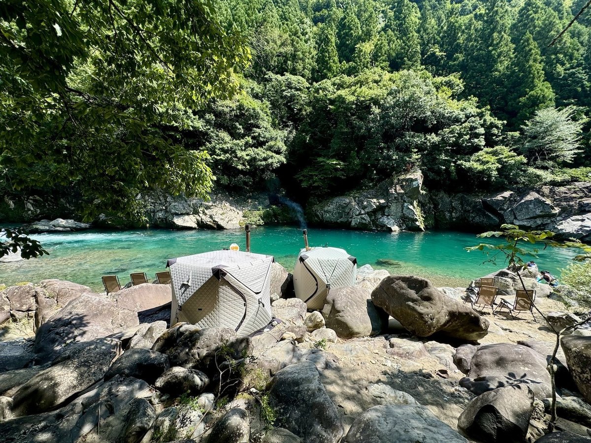 ITADORI SAUNA 1号2号テントサウナ