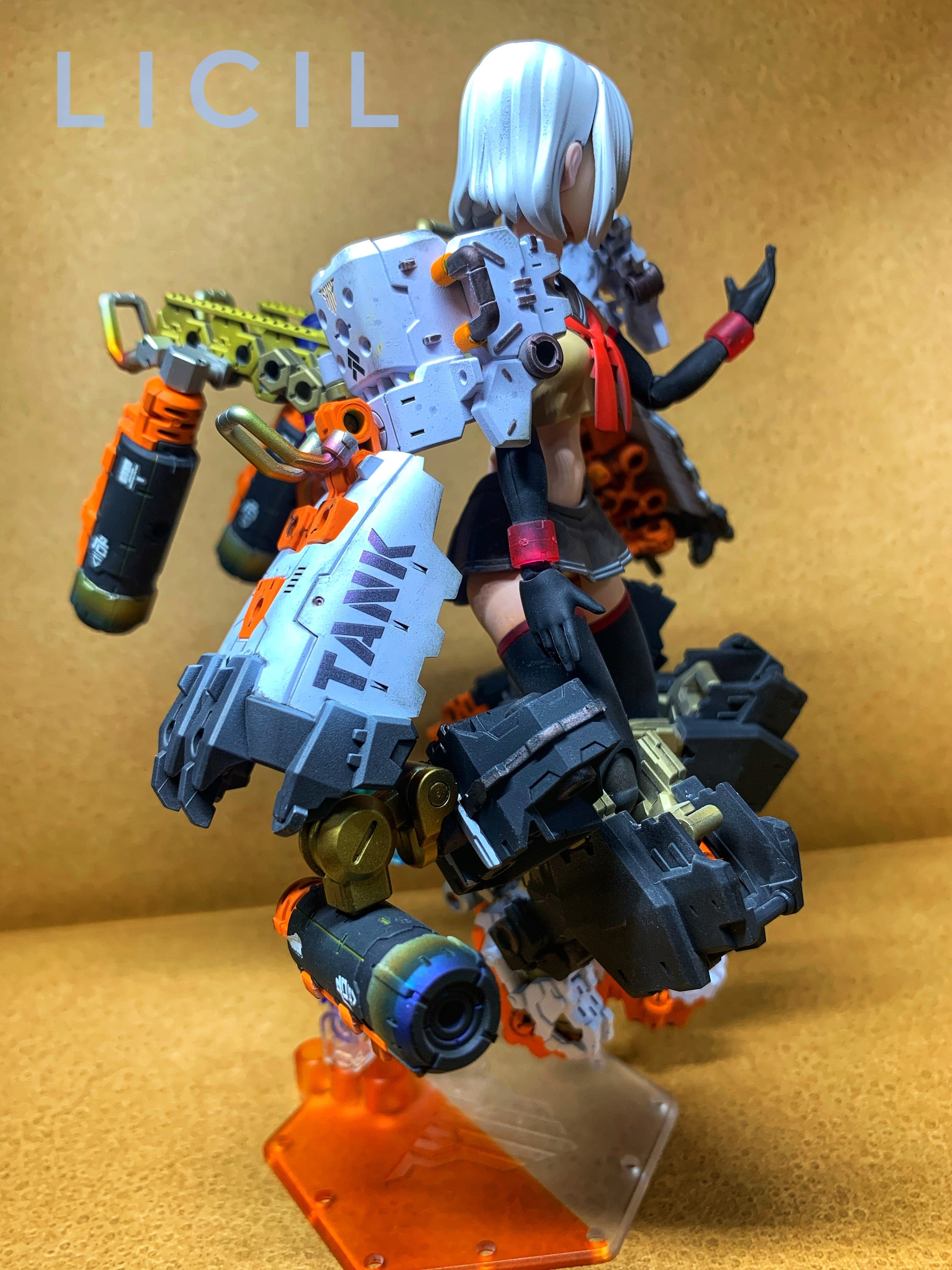 年明け最初に製作したプラモデル。バスタードールタンク|Licil 年明け最初に製作したプラモデル。バスタードールタンク|Licil