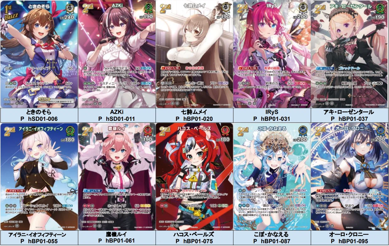 ホロカ イベントプロモカードまとめ｜たぬき