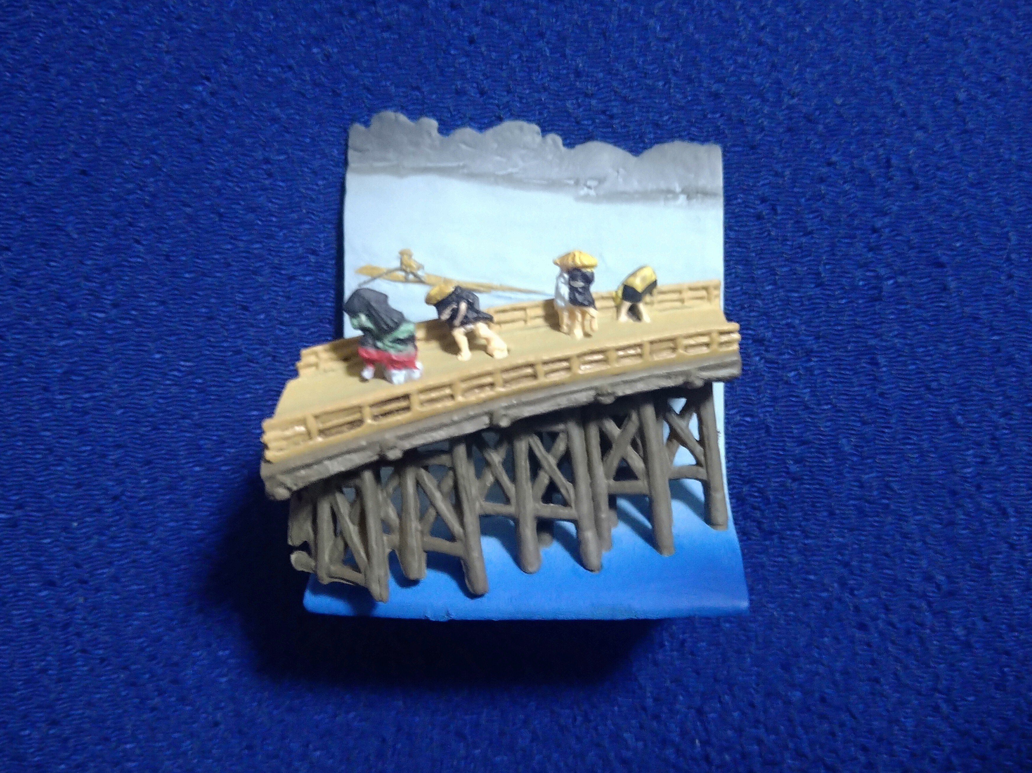 歌川広重マグネットもネ｜新横浜