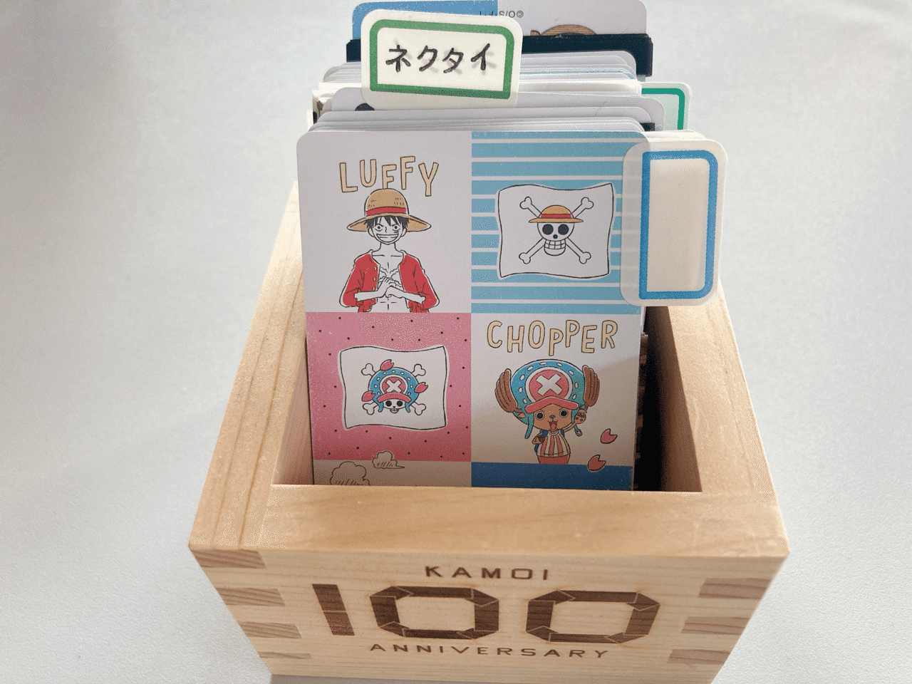 コンパクト化で使い勝手アップ！マスキングテープをトランプに巻き巻き