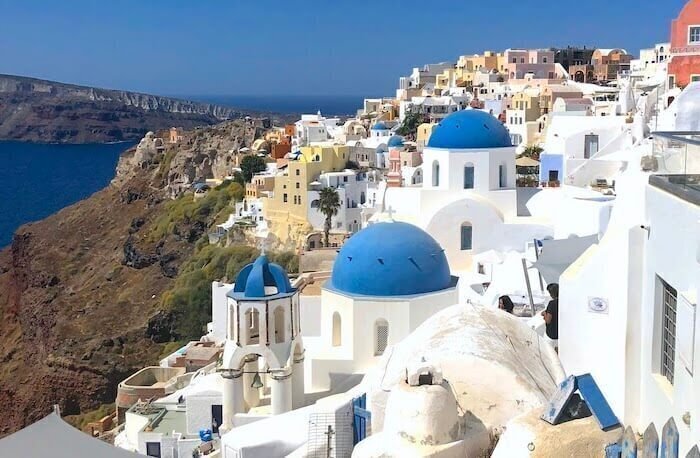 サントリーニ島6月の天気はこんな感じ。【ハイシーズンの始まり