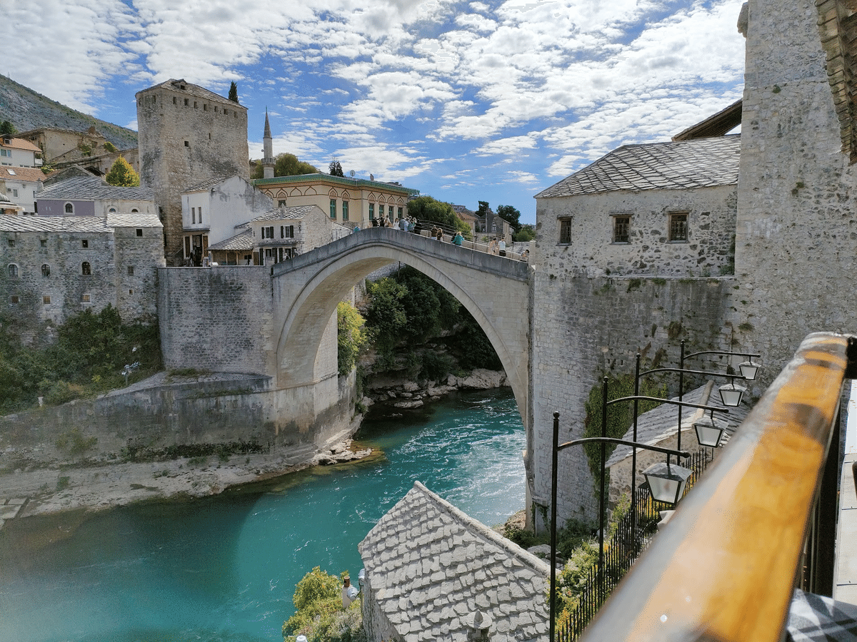 ボスニア ヘルツェゴビナ モスタル 橋 油絵 キャンバス ボスニア ヘルツェゴビナ モスタル 橋 油絵 キャンバス ボスニア