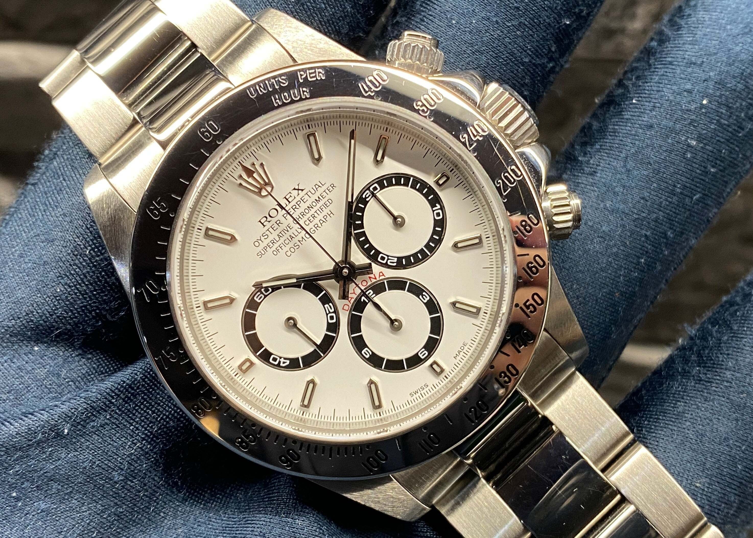 優良個体 最終P111番 エルプリロ搭載デイトナ 16520 白文字盤｜金子 剛