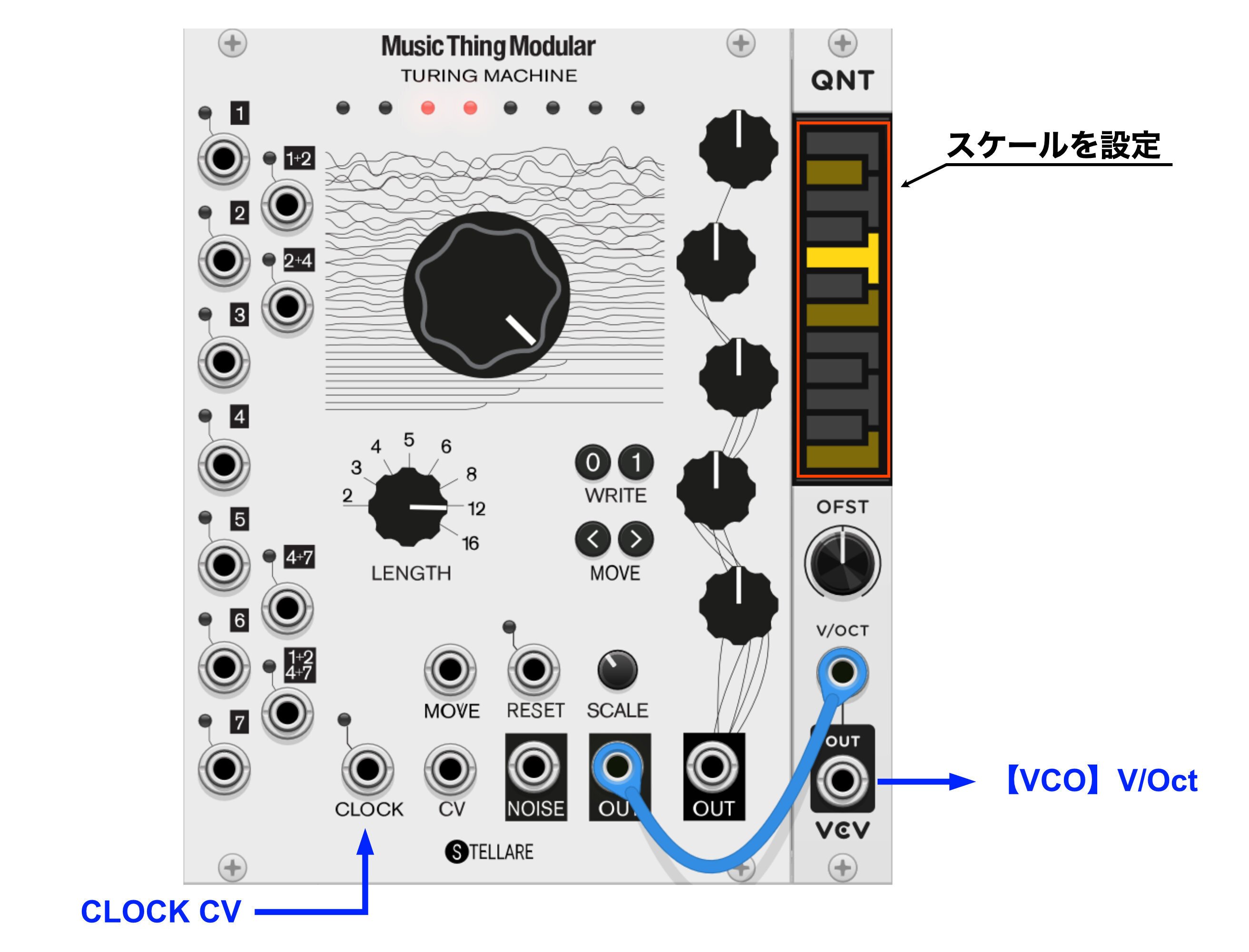 Music Thing Turing Machine V2 / モジュラーシンセ Music Thing Turing Machine V2 / モジュラーシンセ