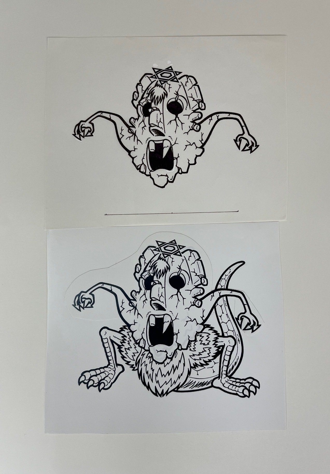 美品》ビックリマン 秘蔵原画集 特装版（米澤稔・兵藤聡司両氏直筆