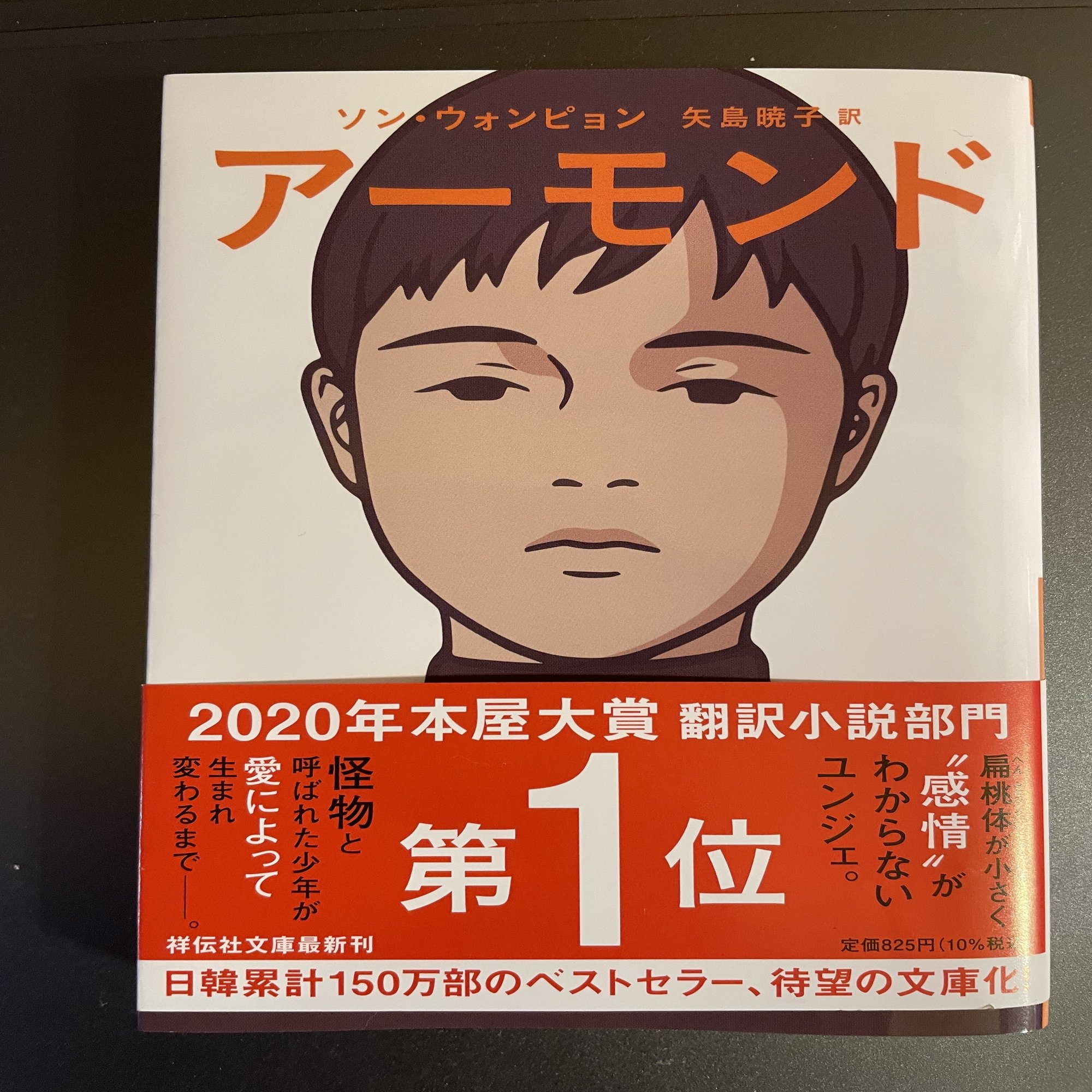 アーモンド（本は感動的、イラストはバカリズム）｜キブン非常勤社長, image size:1500x2000