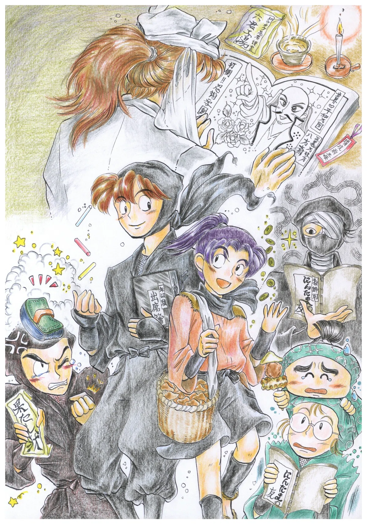 (Soubee Amako_fan art)[2,]｜急須酌子