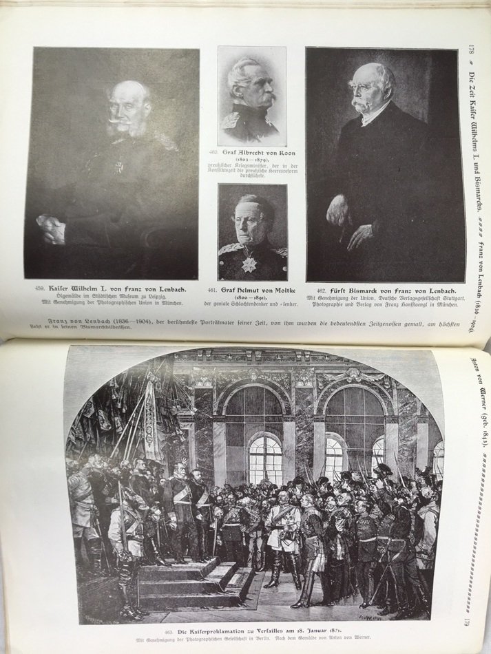 ドイツ帝政期に使われていた歴史授業の図説補助教材｜極東書店