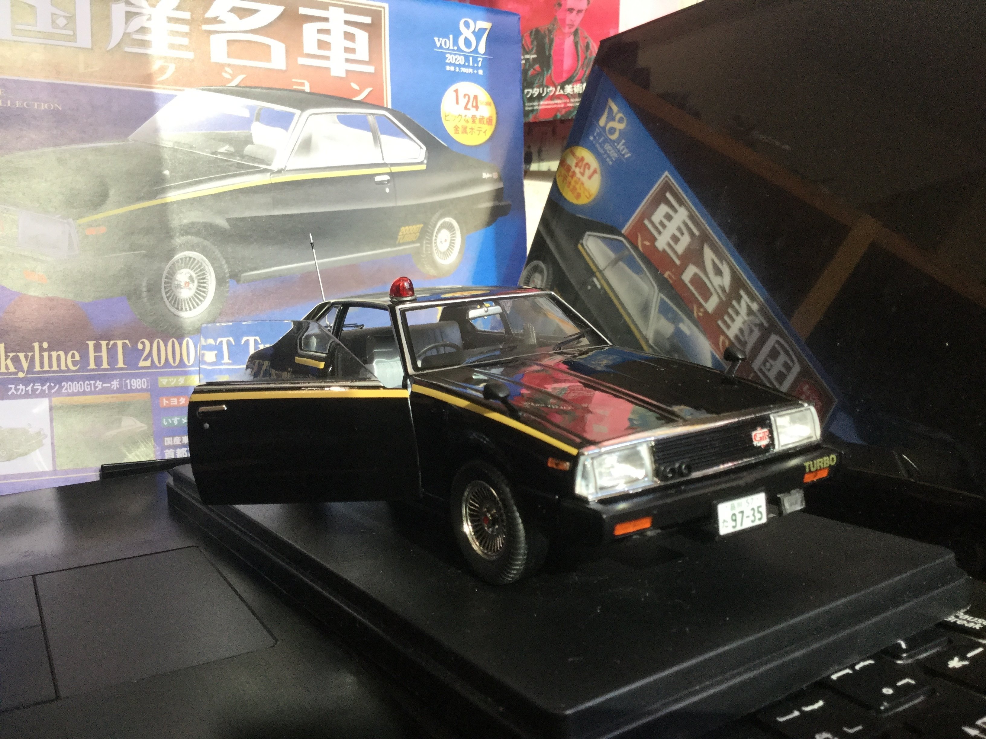 スカイラインジャパン1/24完成品 1/24 スカイラインジャパン（西部警察マシンXのベース） 各