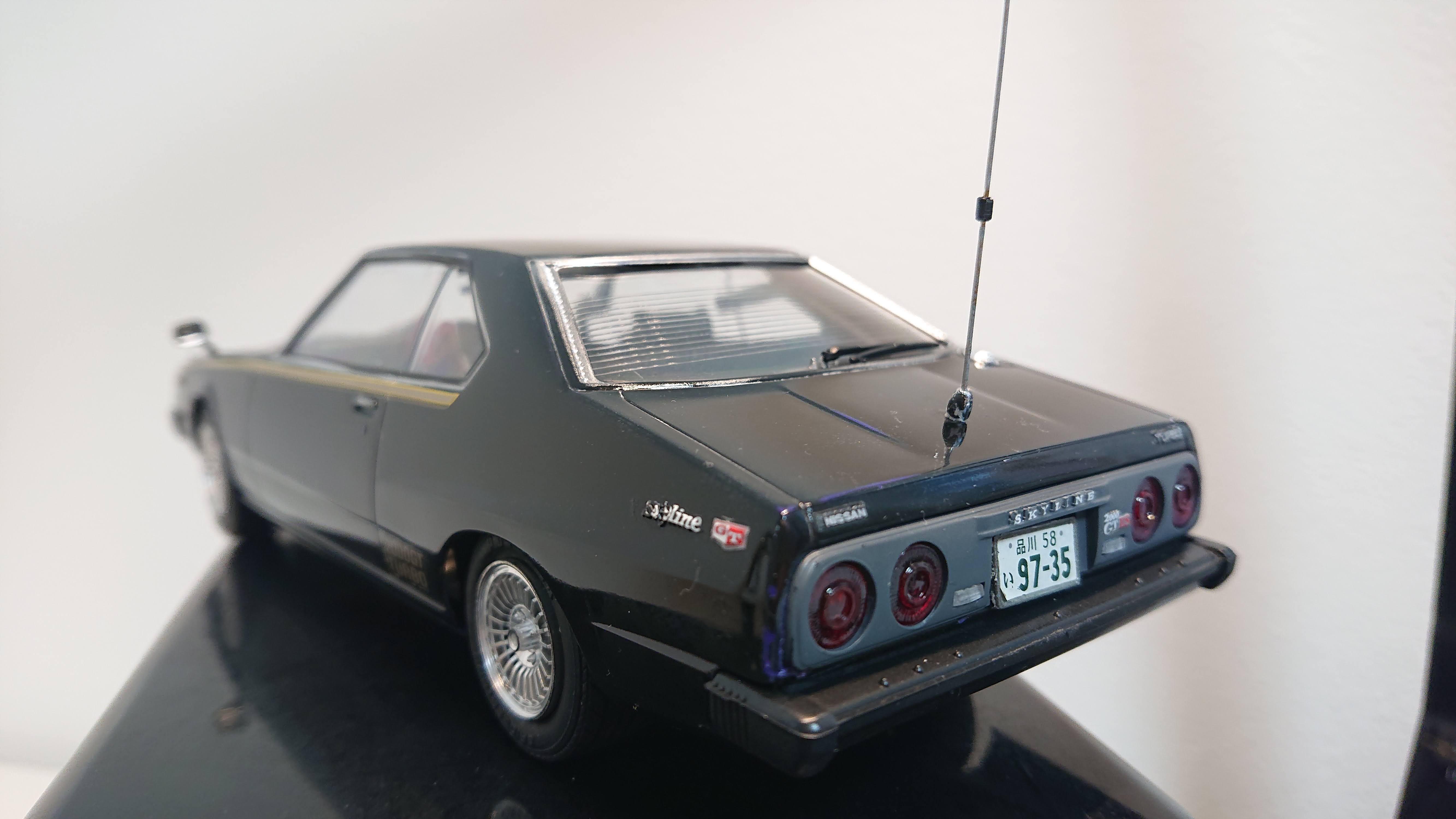 スカイラインジャパン1/24完成品 1/24 スカイラインジャパン（西部警察マシンXのベース） 各