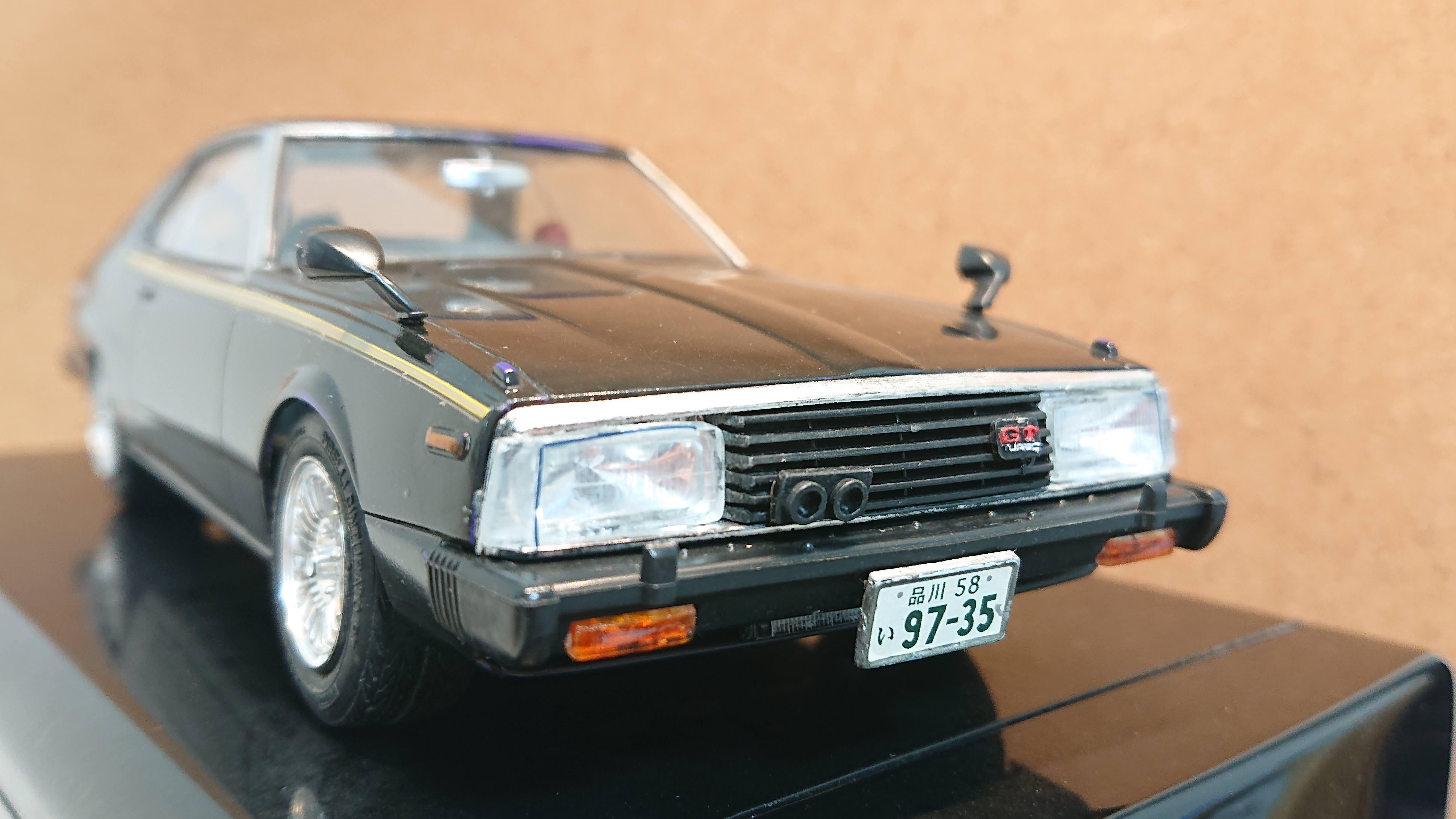スカイラインジャパン1/24完成品 16 1/24 日産 スカイライン ジャパン GT-ES 製作記 / AOSHIMA 81