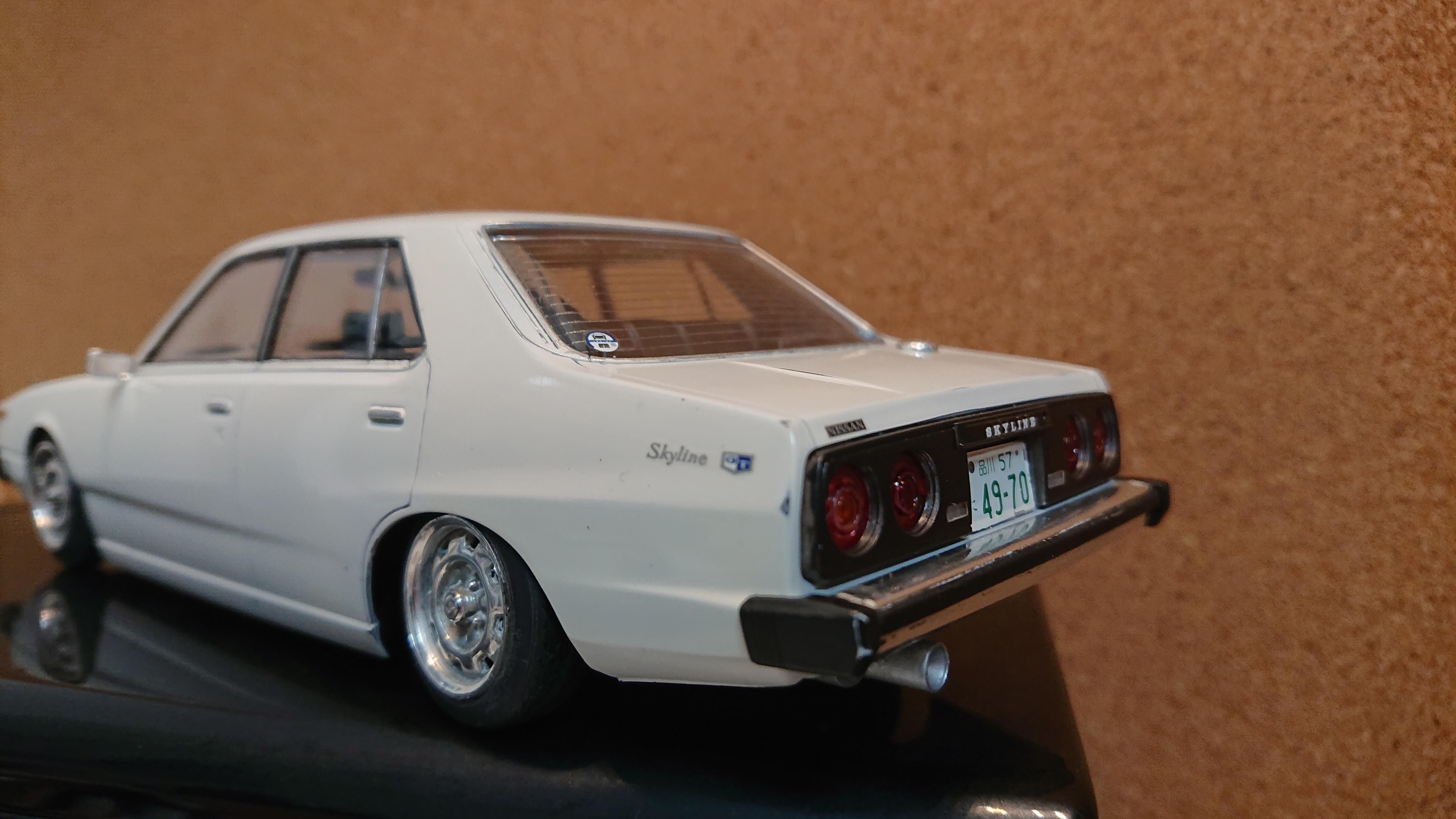 スカイラインジャパン1/24完成品 16 1/24 日産 スカイライン ジャパン GT-ES 製作記 / AOSHIMA 81