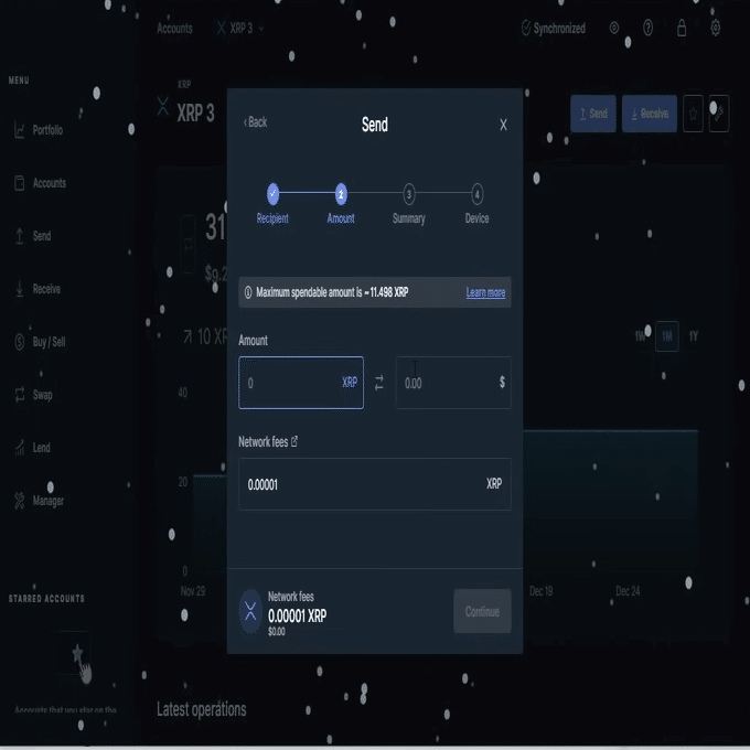 Ledger Liveから私のリップル（XRP）をすべて送る方法｜Barbara