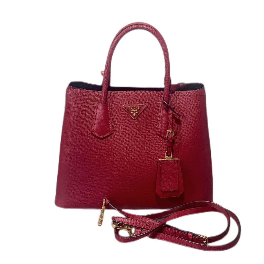 プラダ レース パーティバッグ 赤 プラダのバッグ全種類｜一覧カタログ