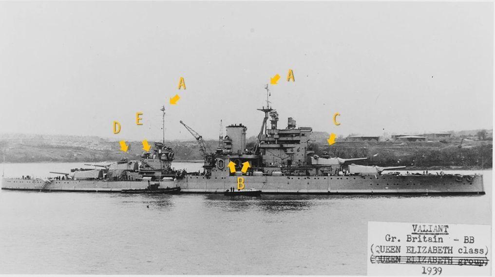 HMS Queen Elizabeth Class 1941 英国海軍クイーン・エリザベス