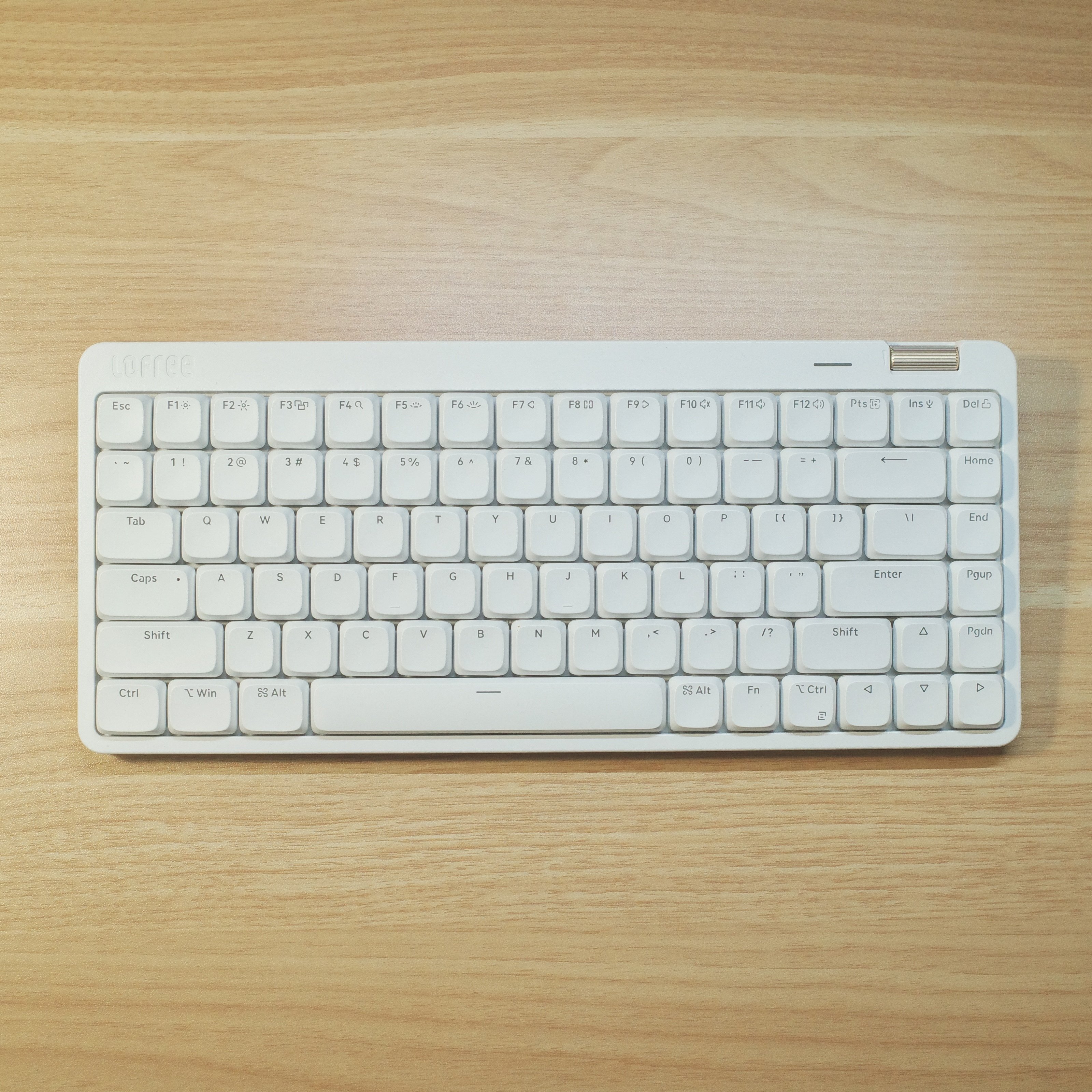 【試打のみ】Lofree Flow Lite JIS ホワイト Lofree Flow LITE Mechanical Keyboard Review - digitalchumps